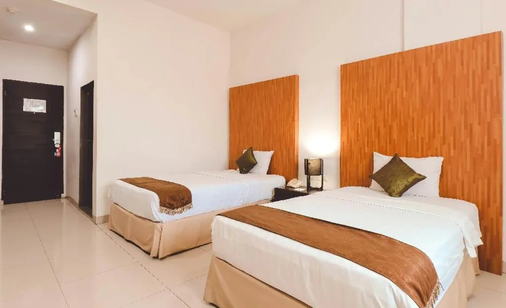 Bed in Saka Hotel Medan
