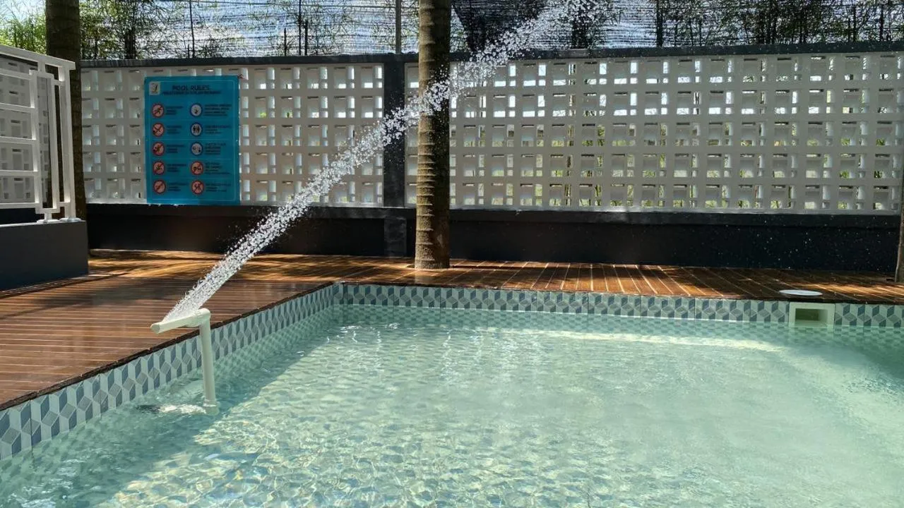 Swimming pool in Saka Hotel Medan