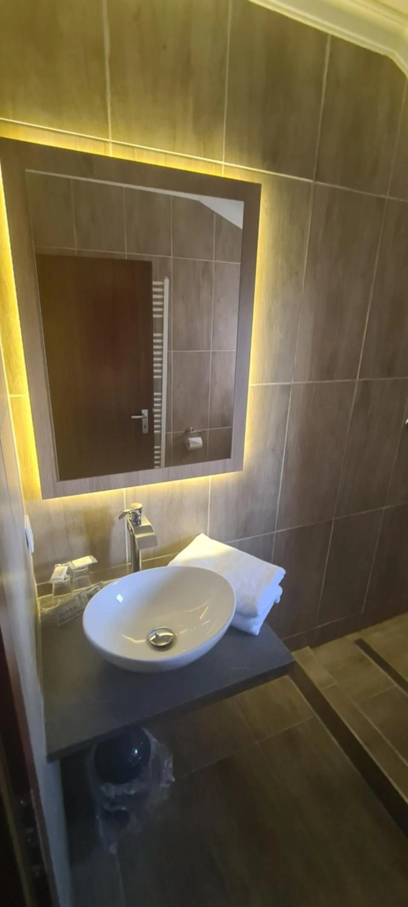 Bathroom in Hotel zur Riede bei Bremen