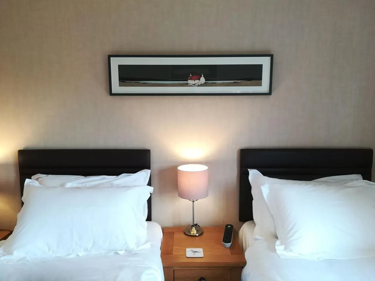 Bedroom, Bed in Brae Lea House, Lochboisdale, South Uist. Outer Hebrides