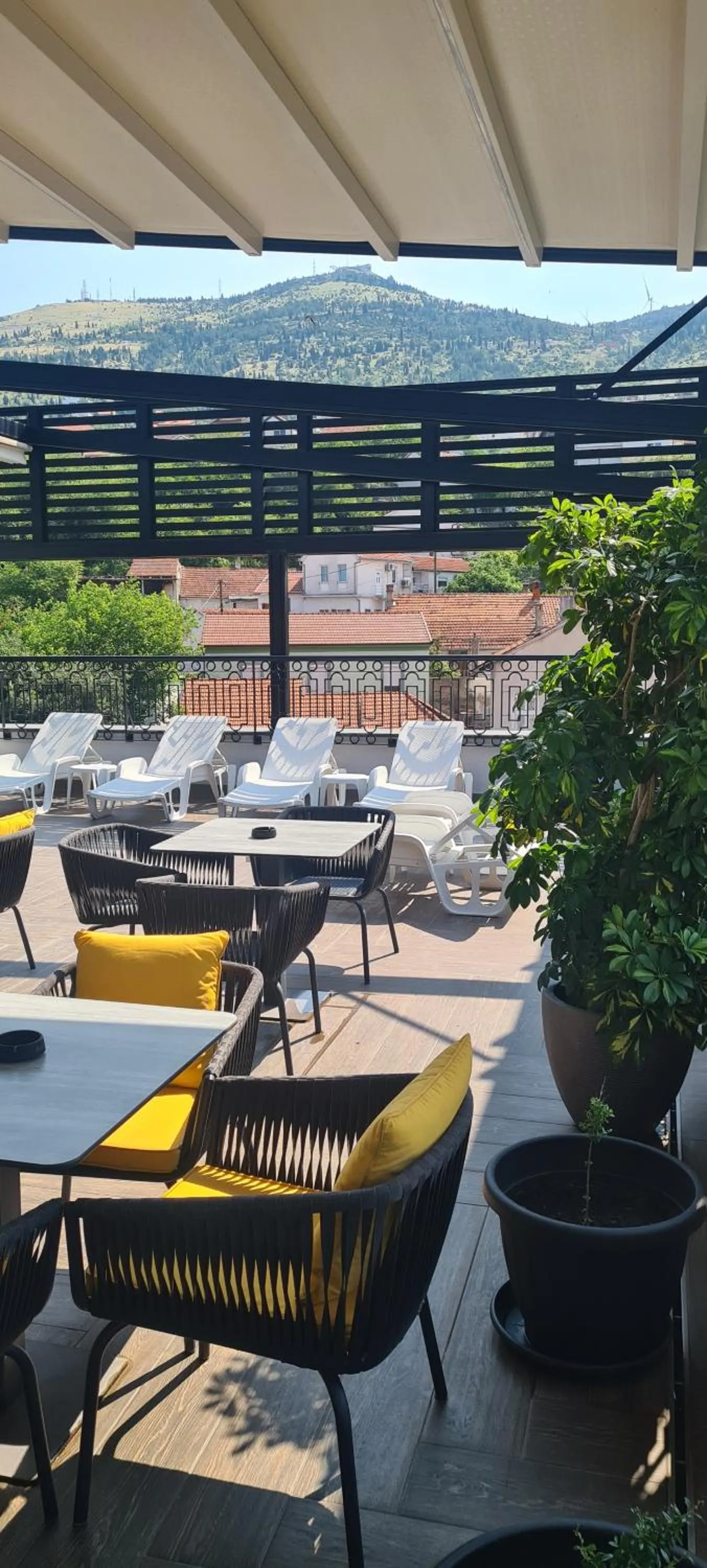 Balcony/Terrace in Hotel Pasha