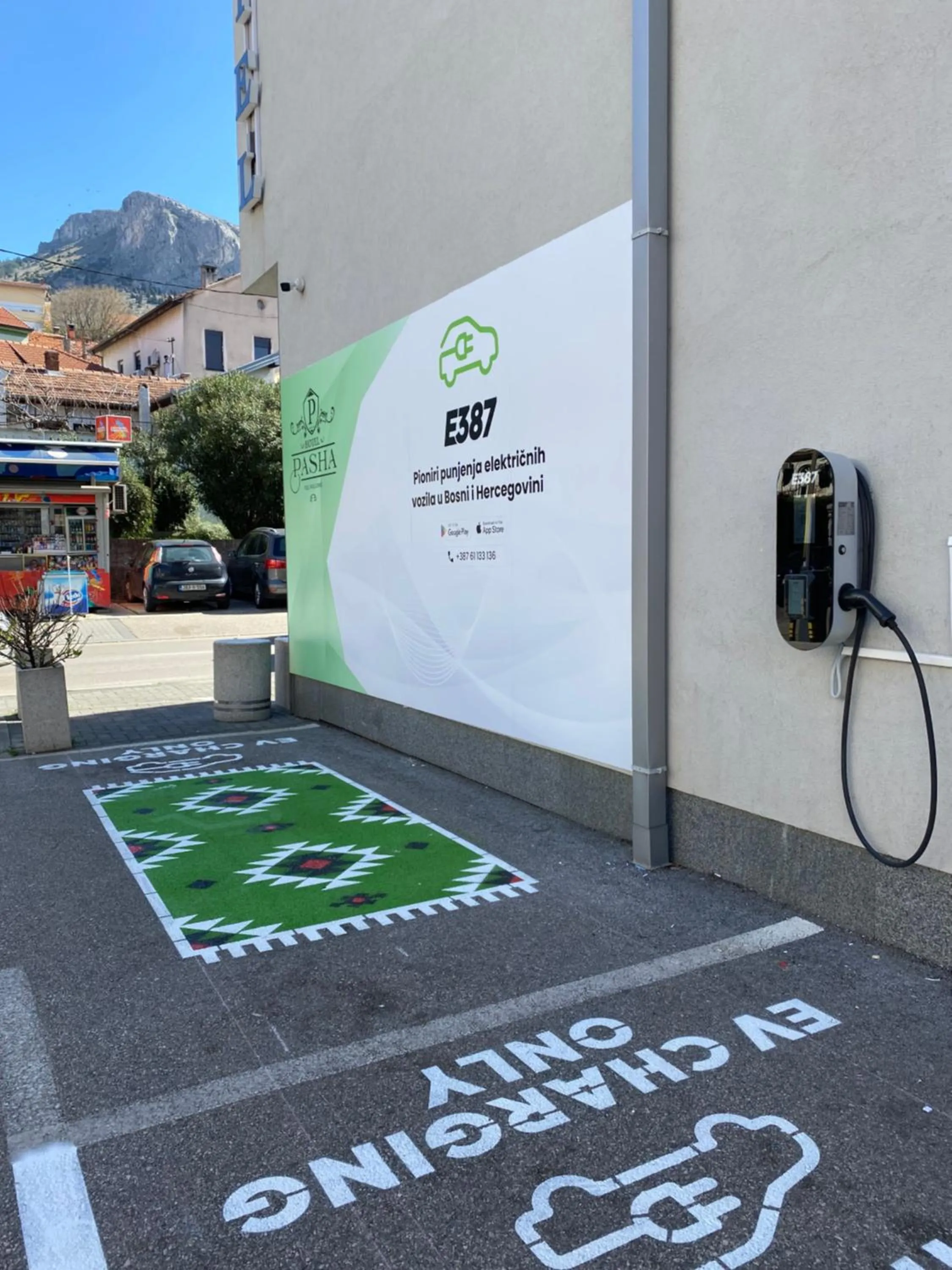 Property building in Hotel Pasha