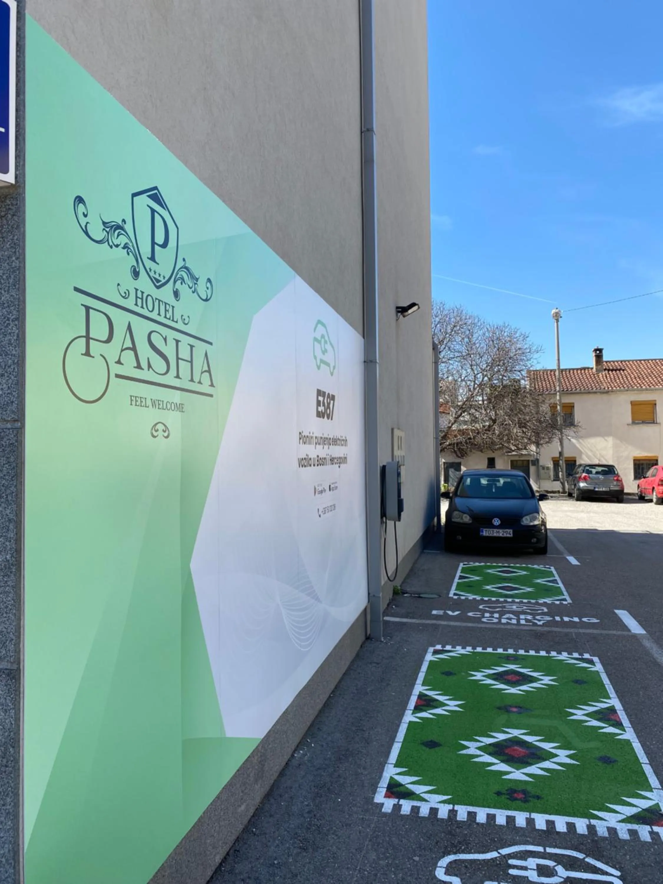 Property building in Hotel Pasha