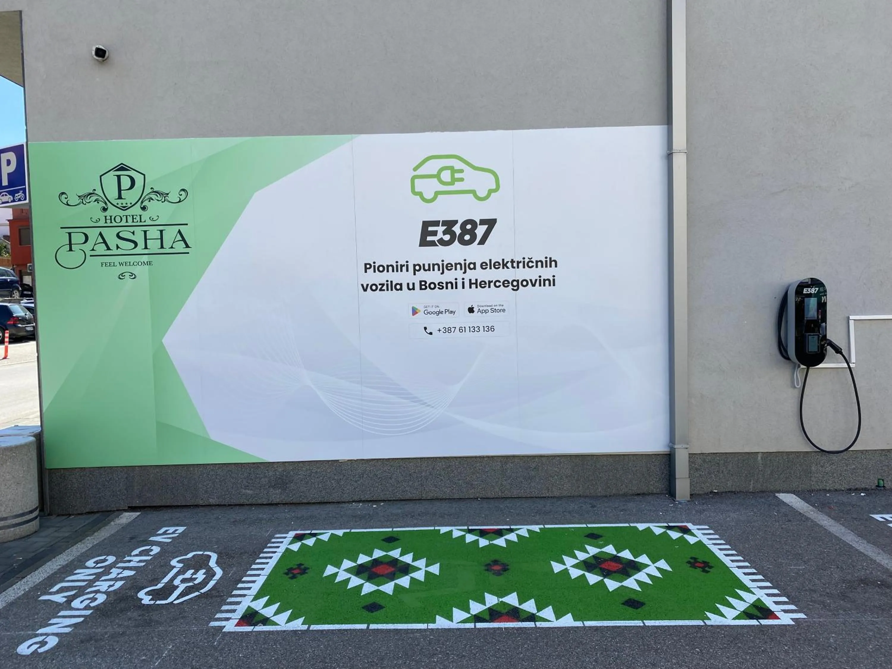 Property building in Hotel Pasha