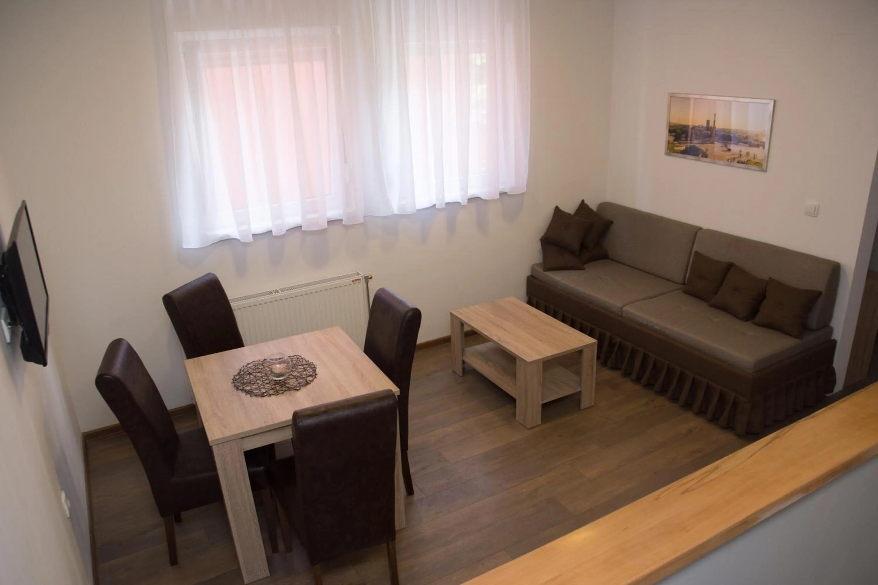 Dining area in MAGENTA Apartments