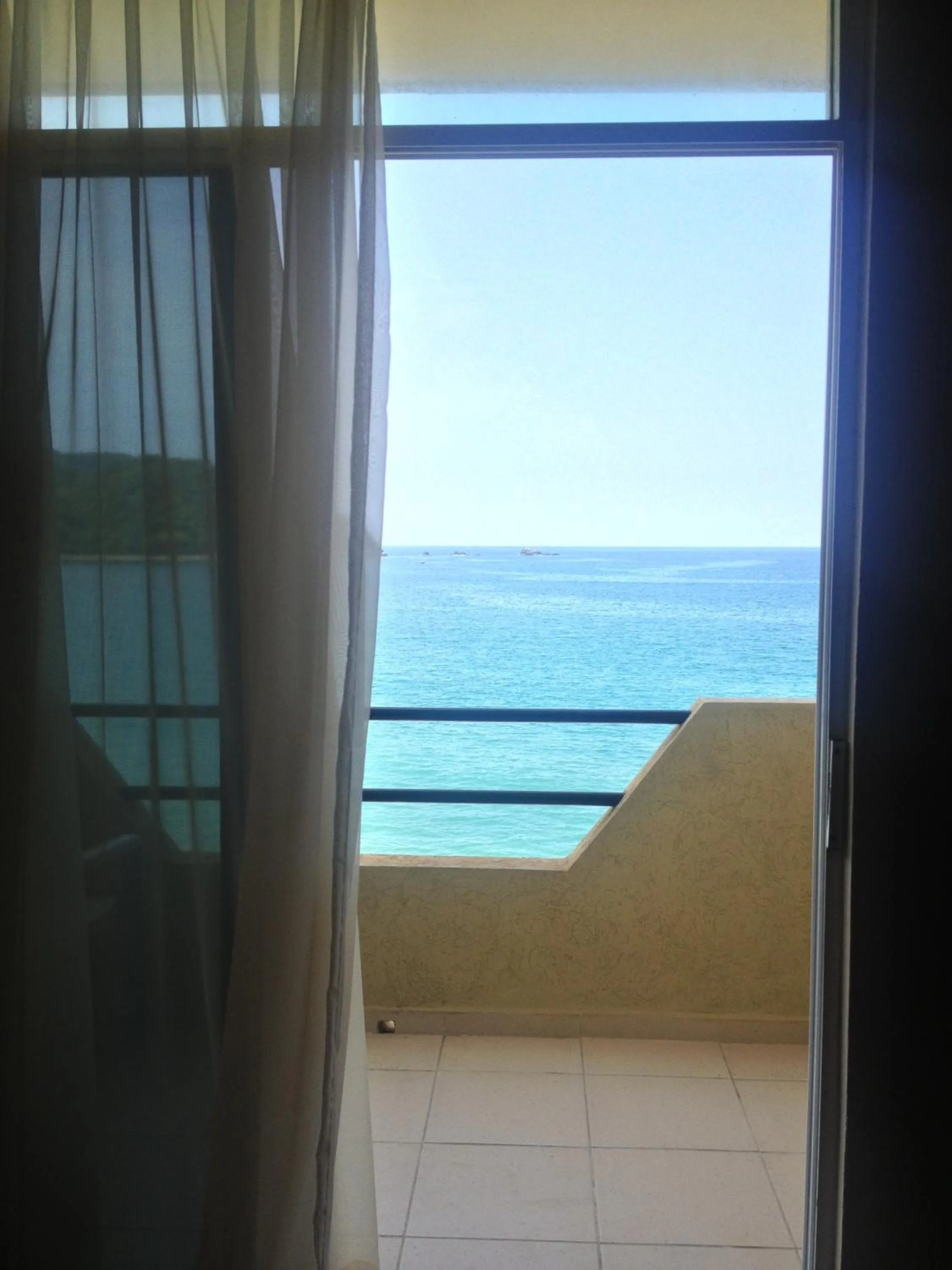 Sea view in Hotel Bogavante