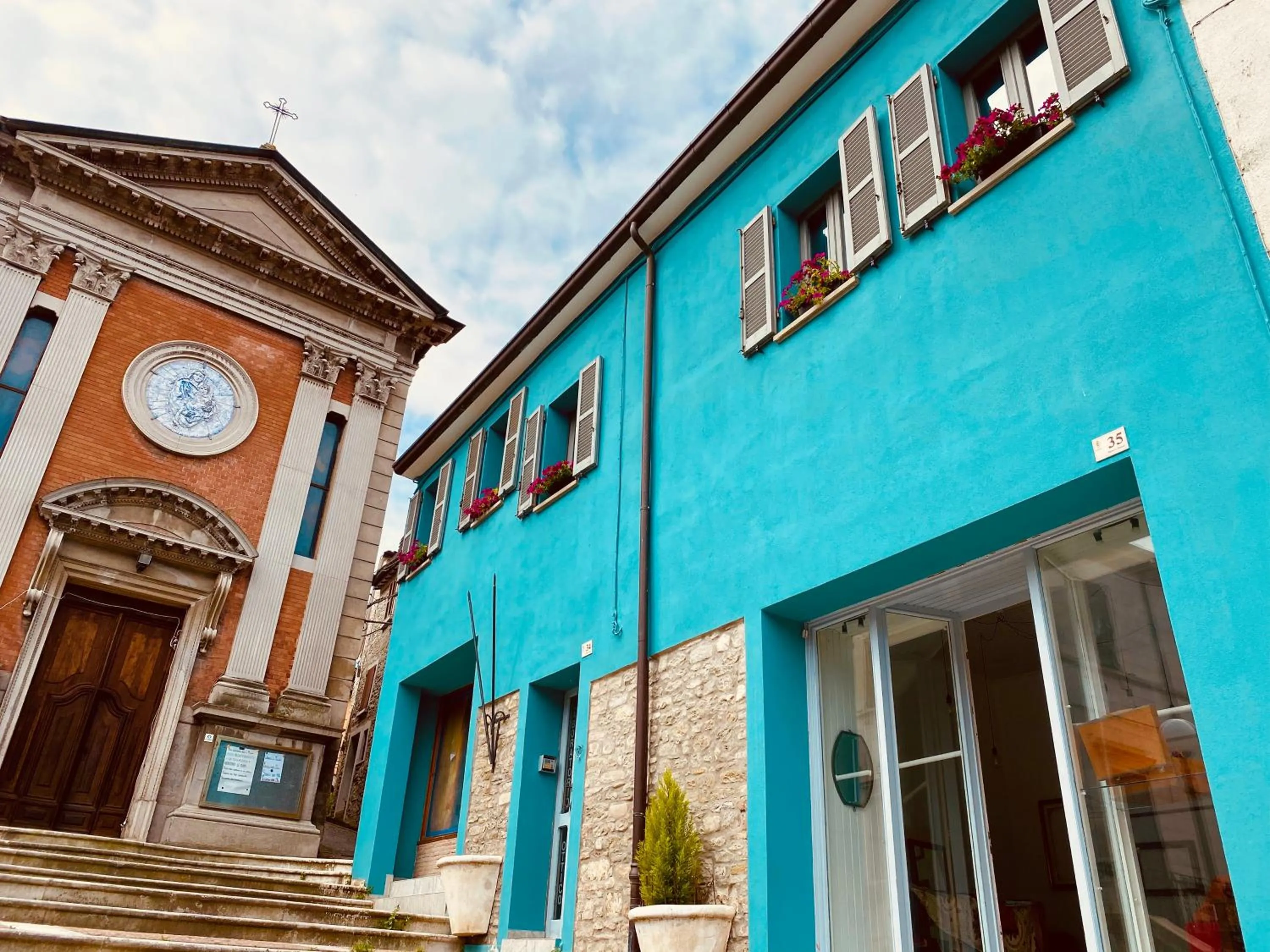 Property building in Il Cavalier Veggiani B&B