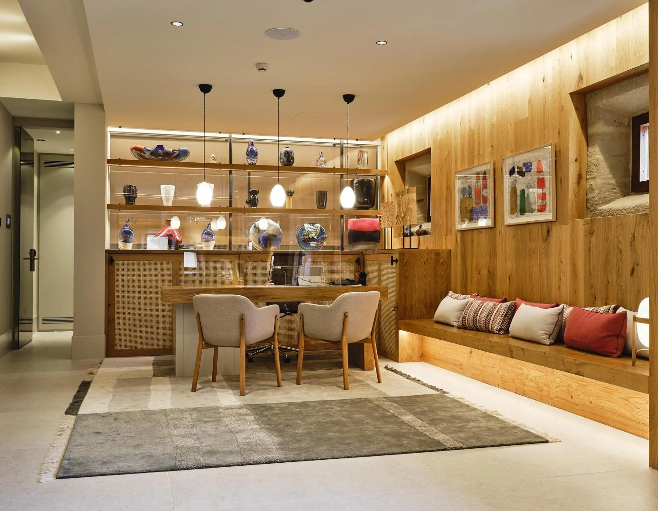 Lobby or reception in Palacio de Samaniego