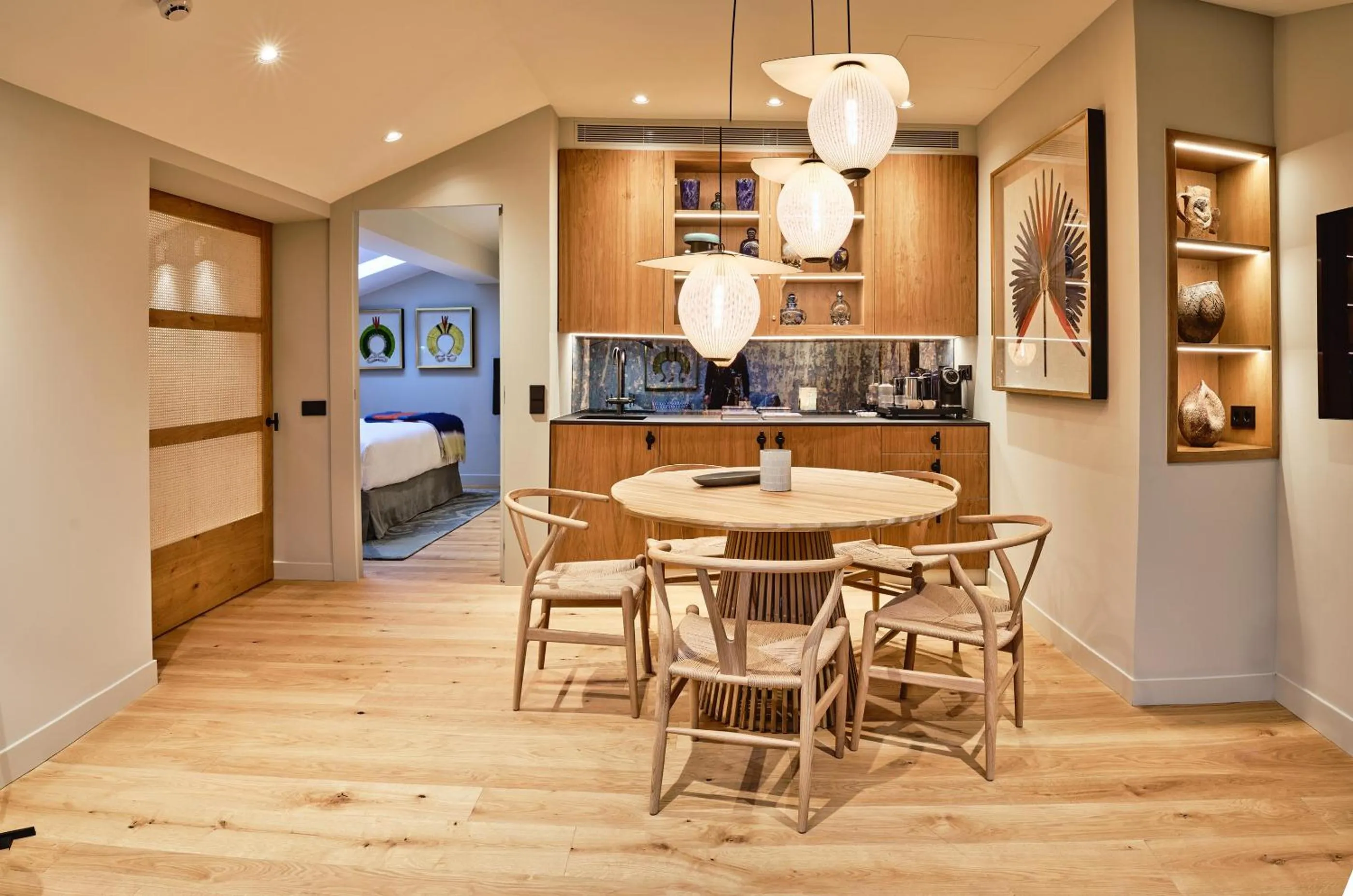 Dining area in Palacio de Samaniego