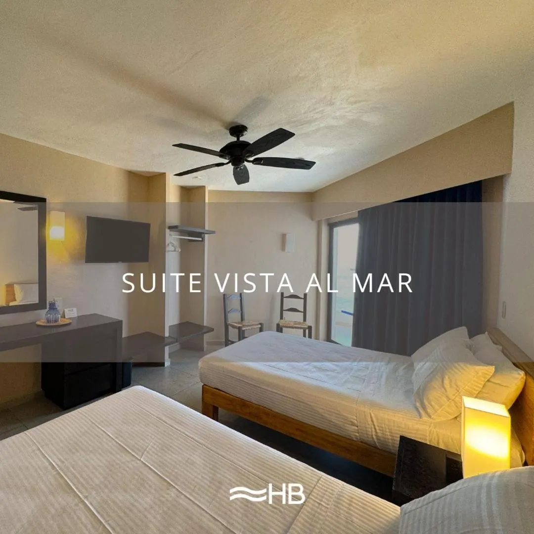 Bed in Hotel Barra de Navidad