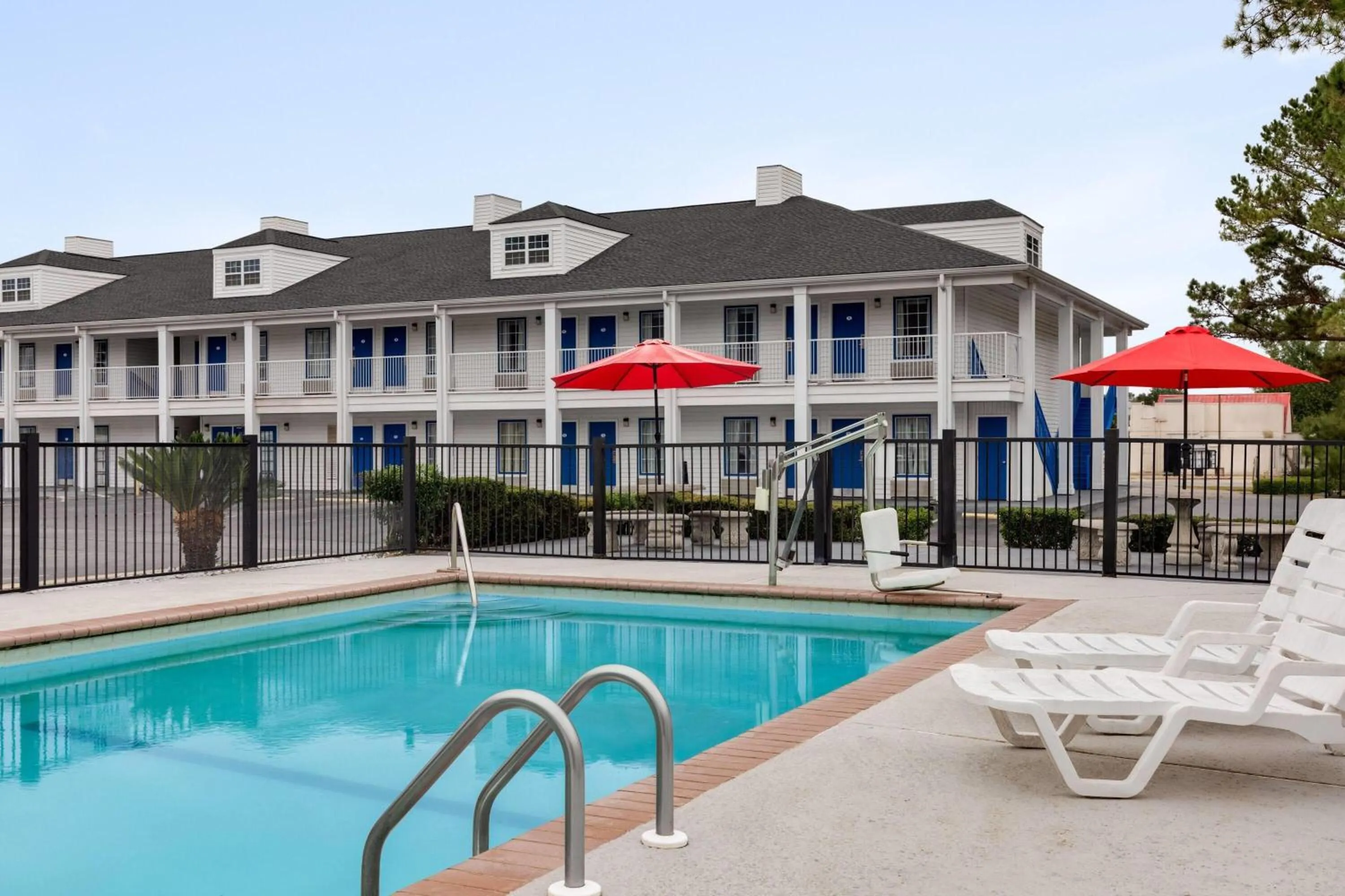 Pool view in Baymont by Wyndham Albany at Albany Mall