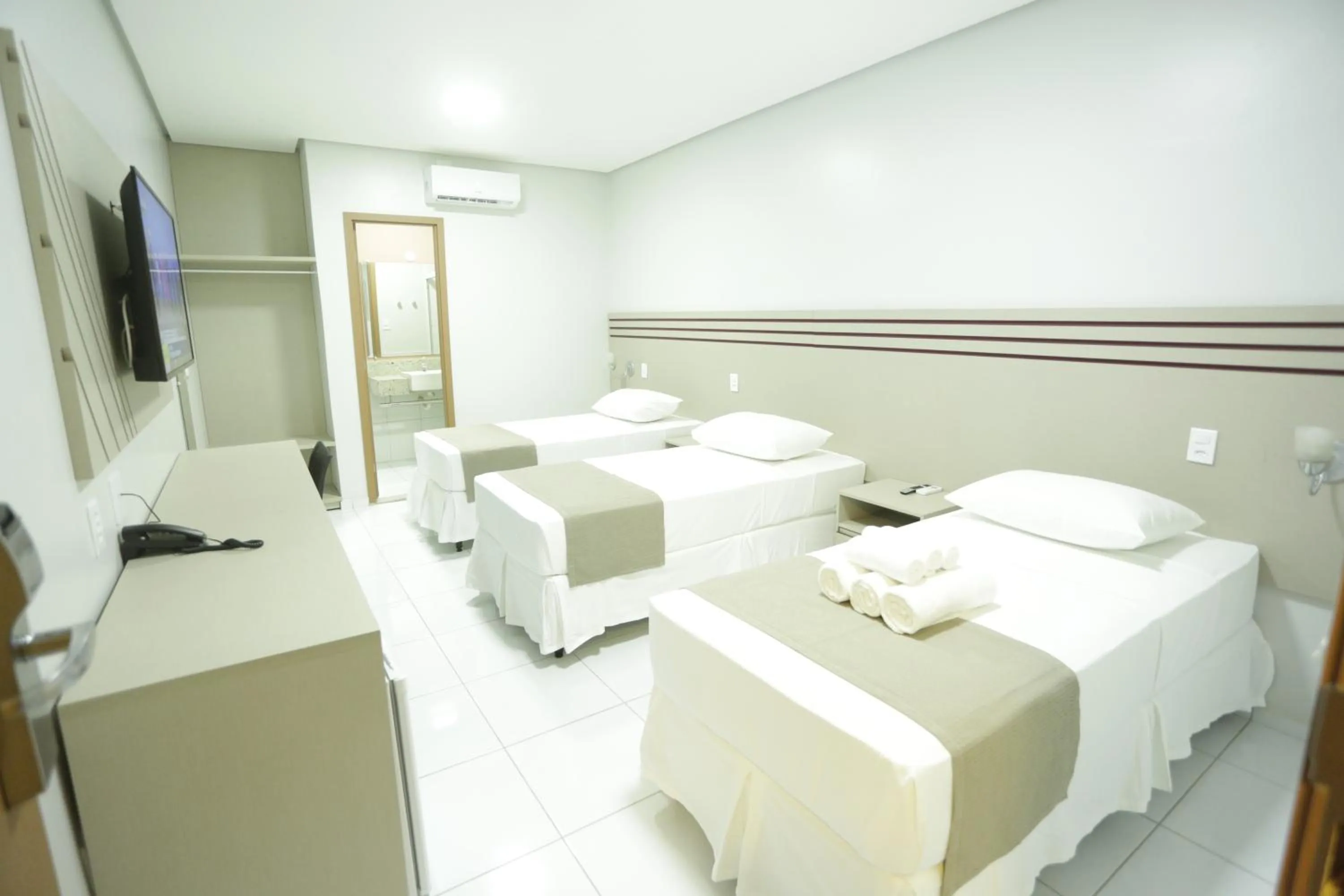 Bed in Valen Porto Hotel São Luís