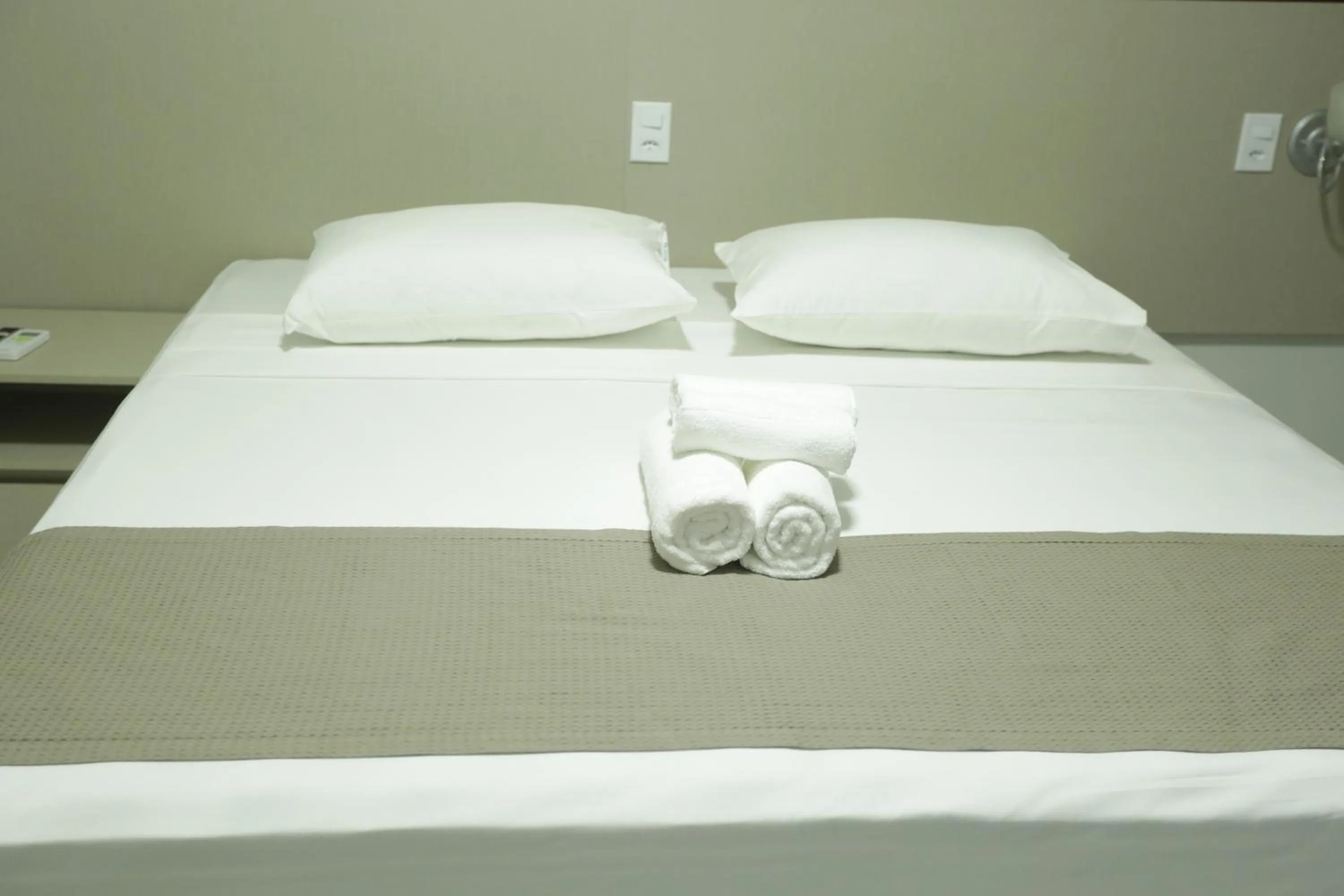 Bed in Valen Porto Hotel São Luís