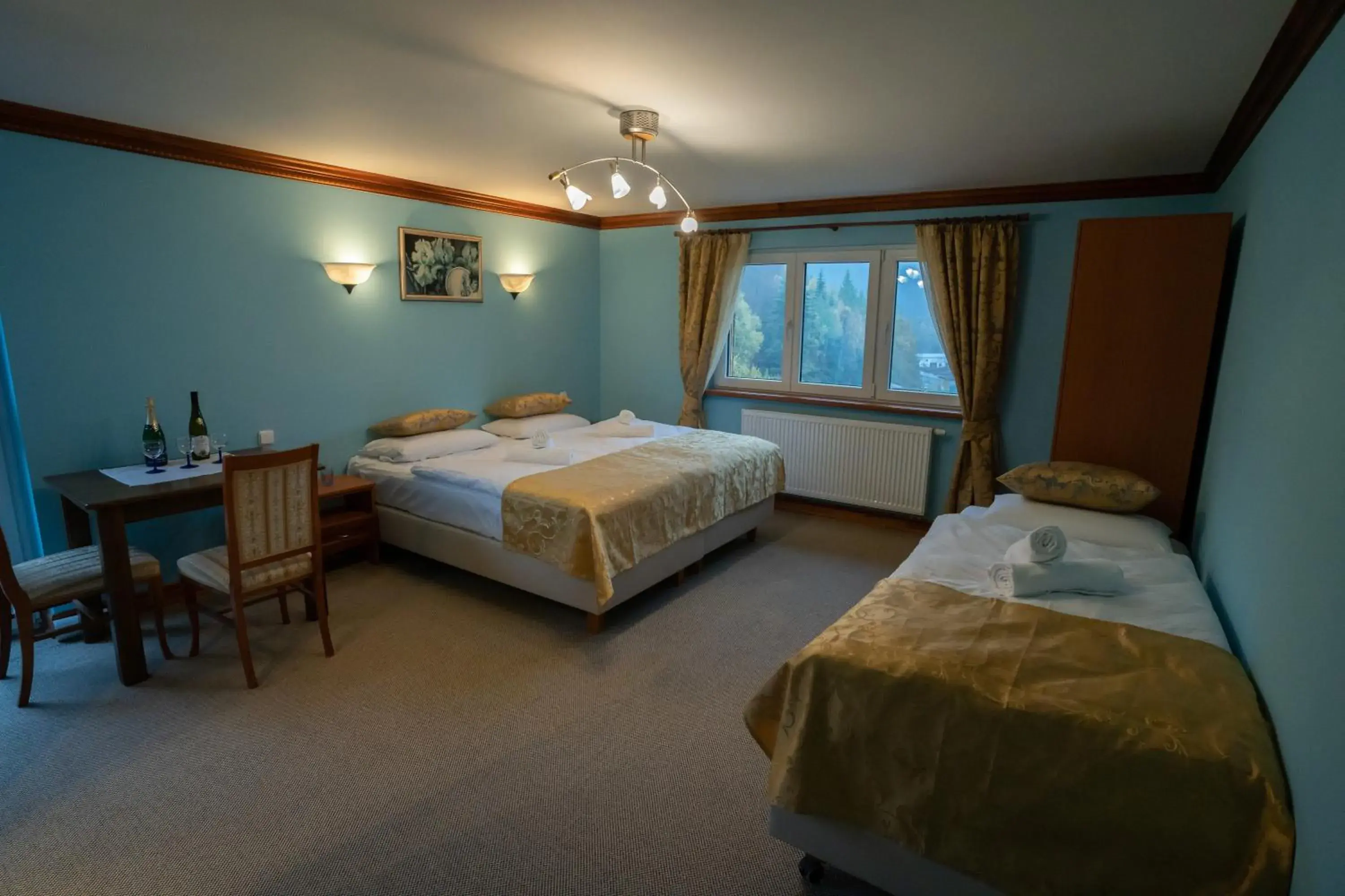 Triple Room with Bath in Jáchymoff Triple Room with Bath in Jáchymoff