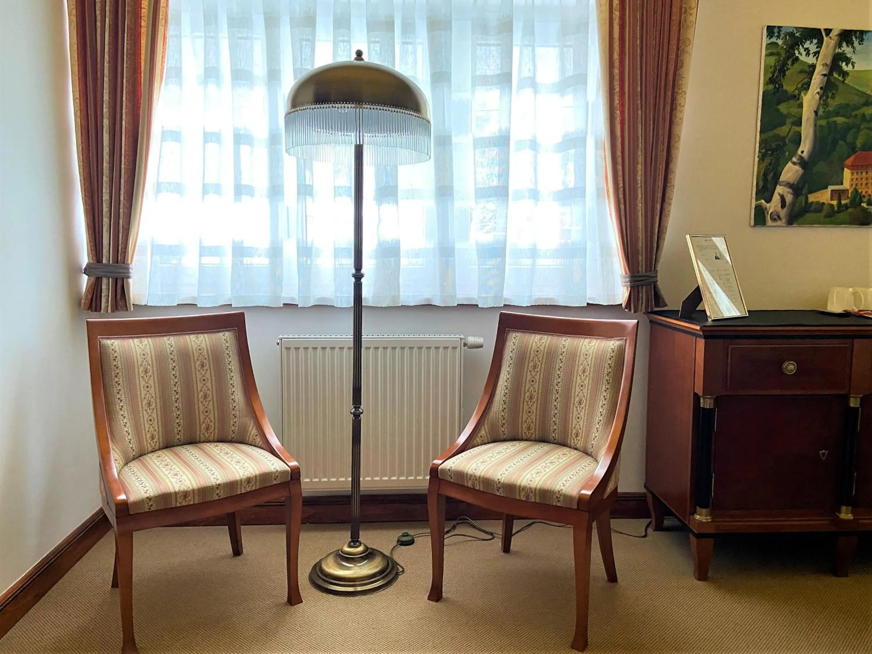 Seating area in Jáchymoff