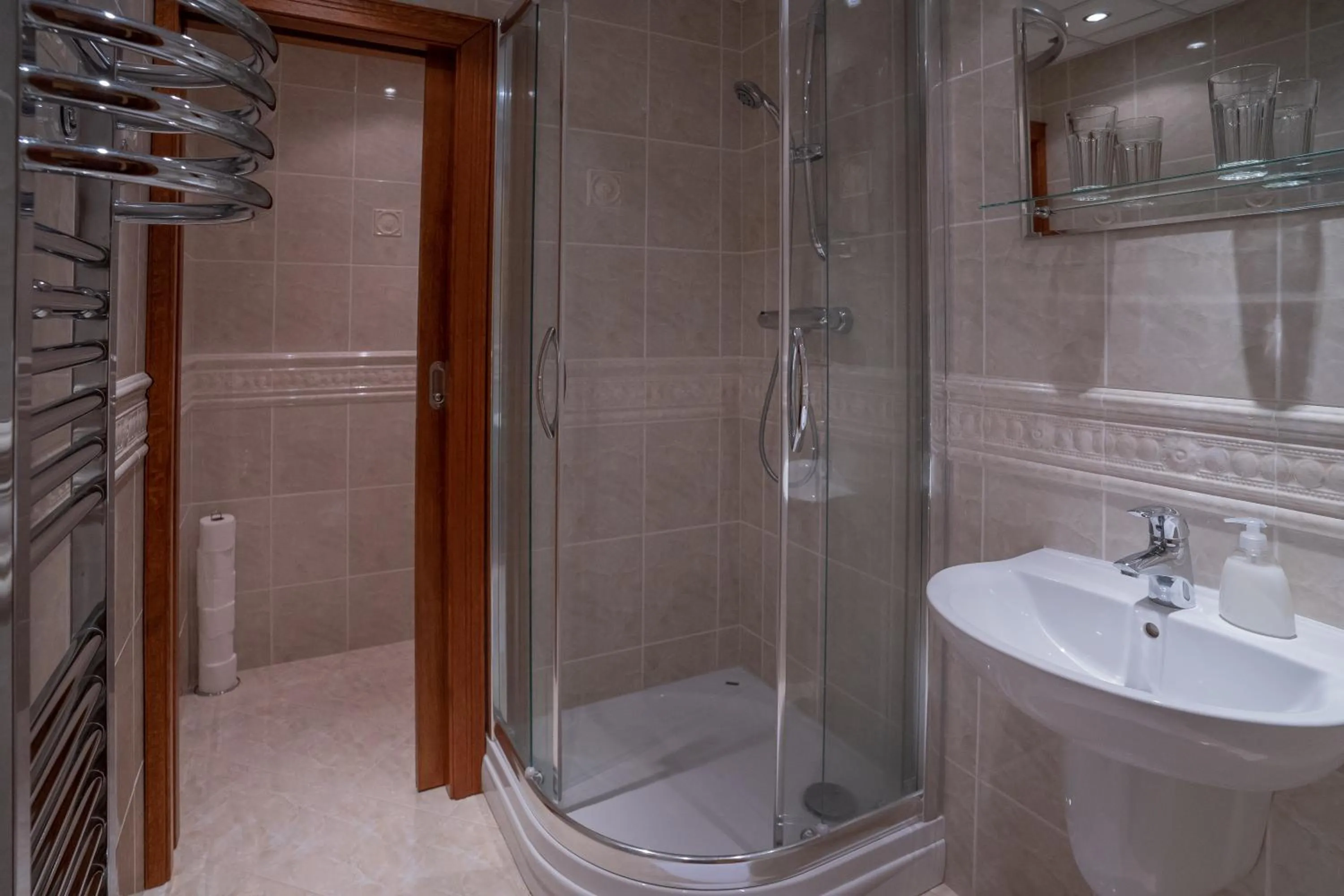 Shower in Jáchymoff