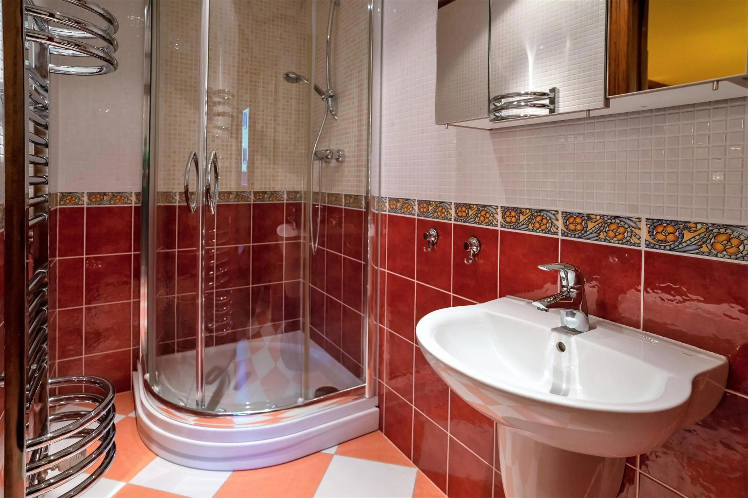 Shower in Jáchymoff