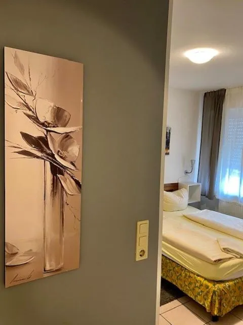 Bed in Hotel Nello