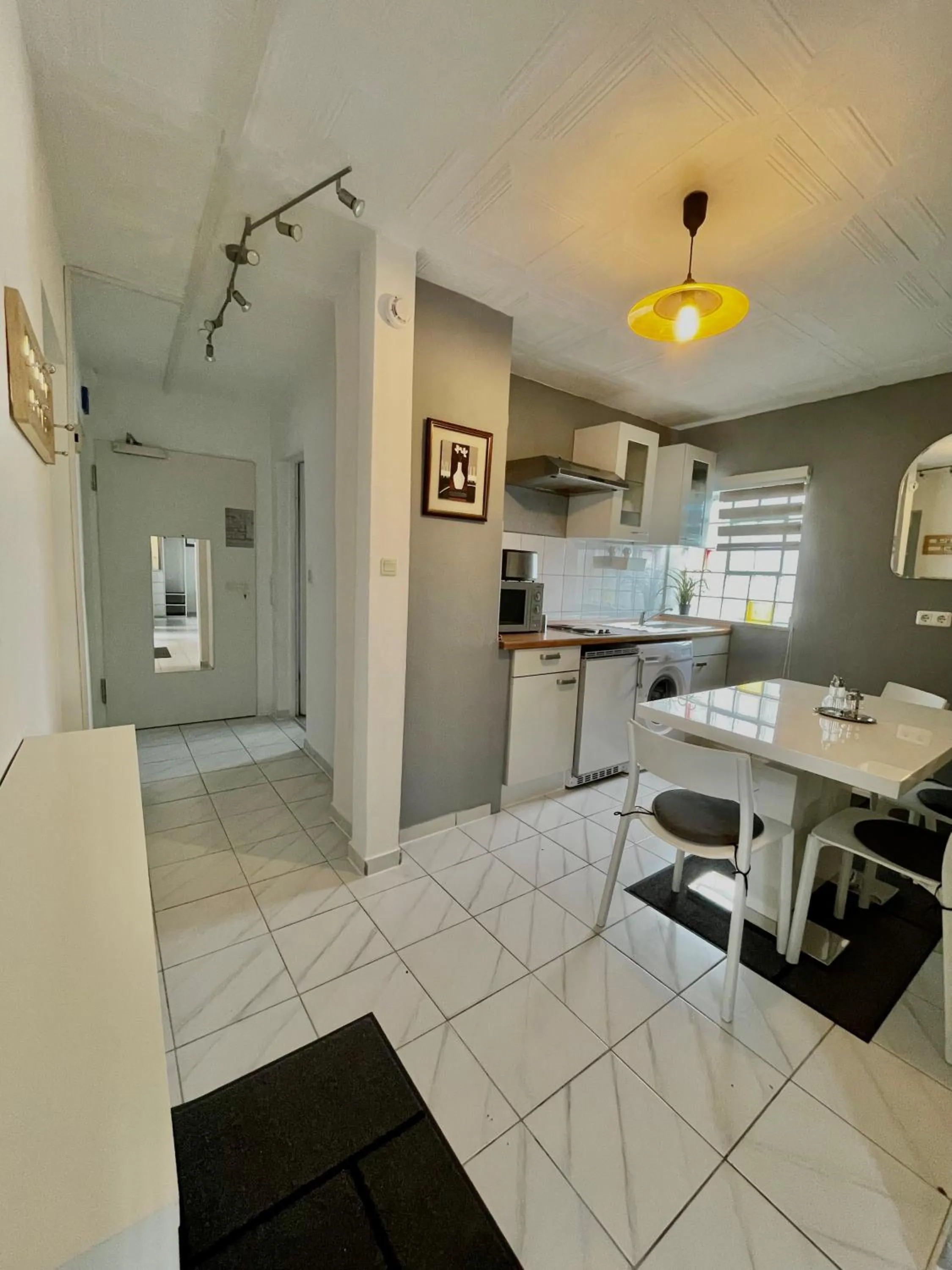 Kitchen or kitchenette in Hotel Nello