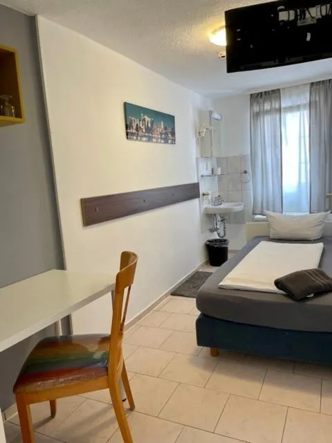 Bed in Hotel Nello