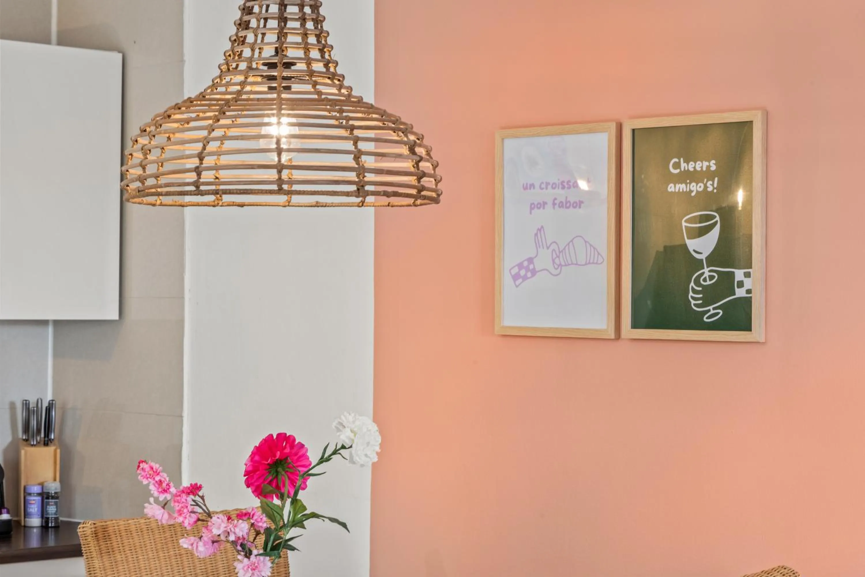 kitchen in TUK Tropical Boutique Resort Jan Thiel