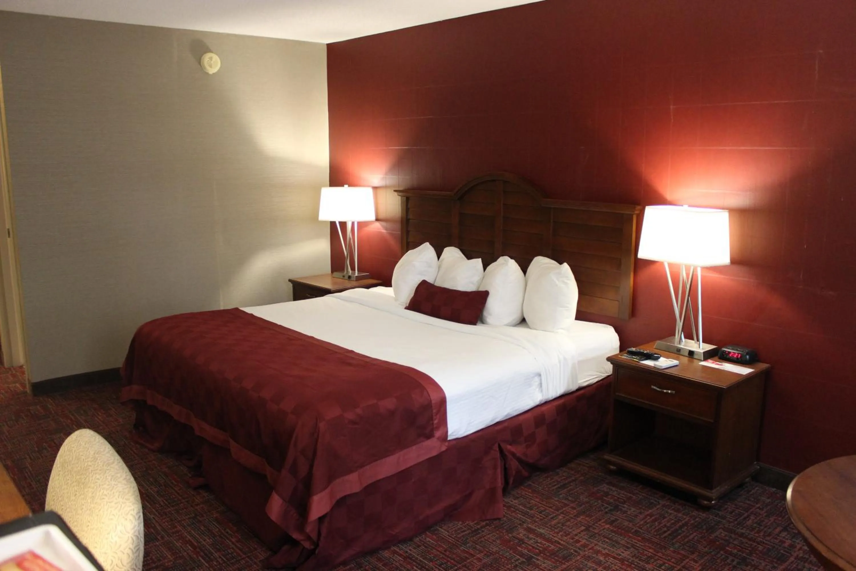Bed in Ramada by Wyndham Grand Forks