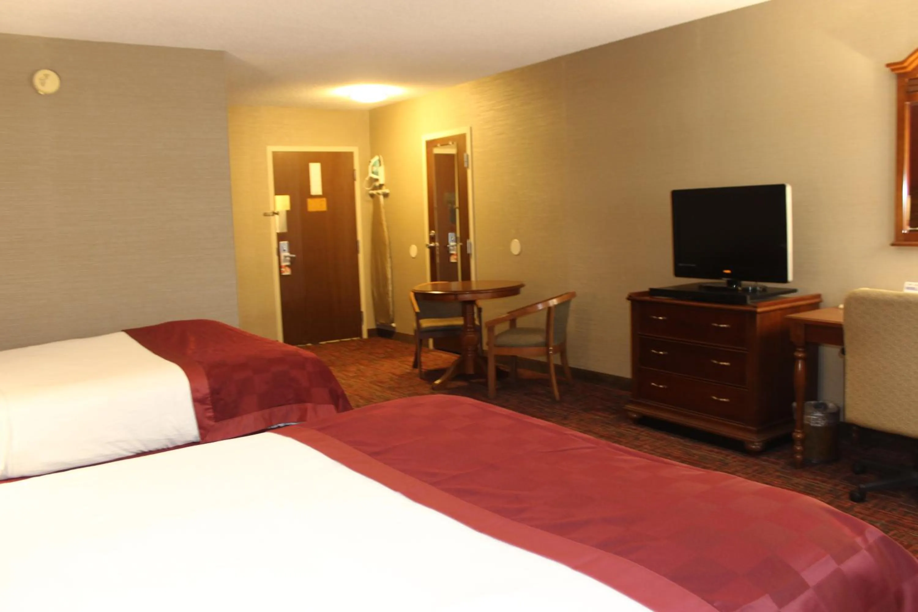 Bed in Ramada by Wyndham Grand Forks