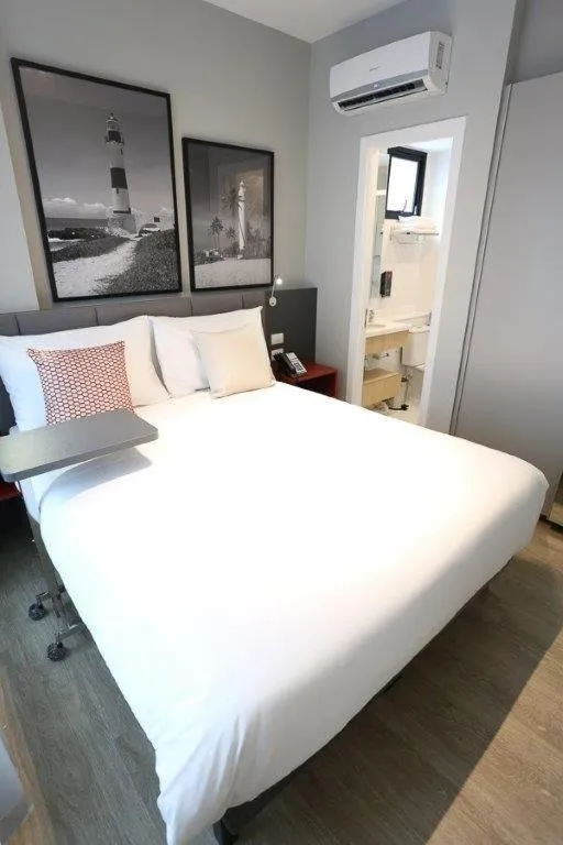 Bed in Astron Suítes Mondial Salvador by Nobile