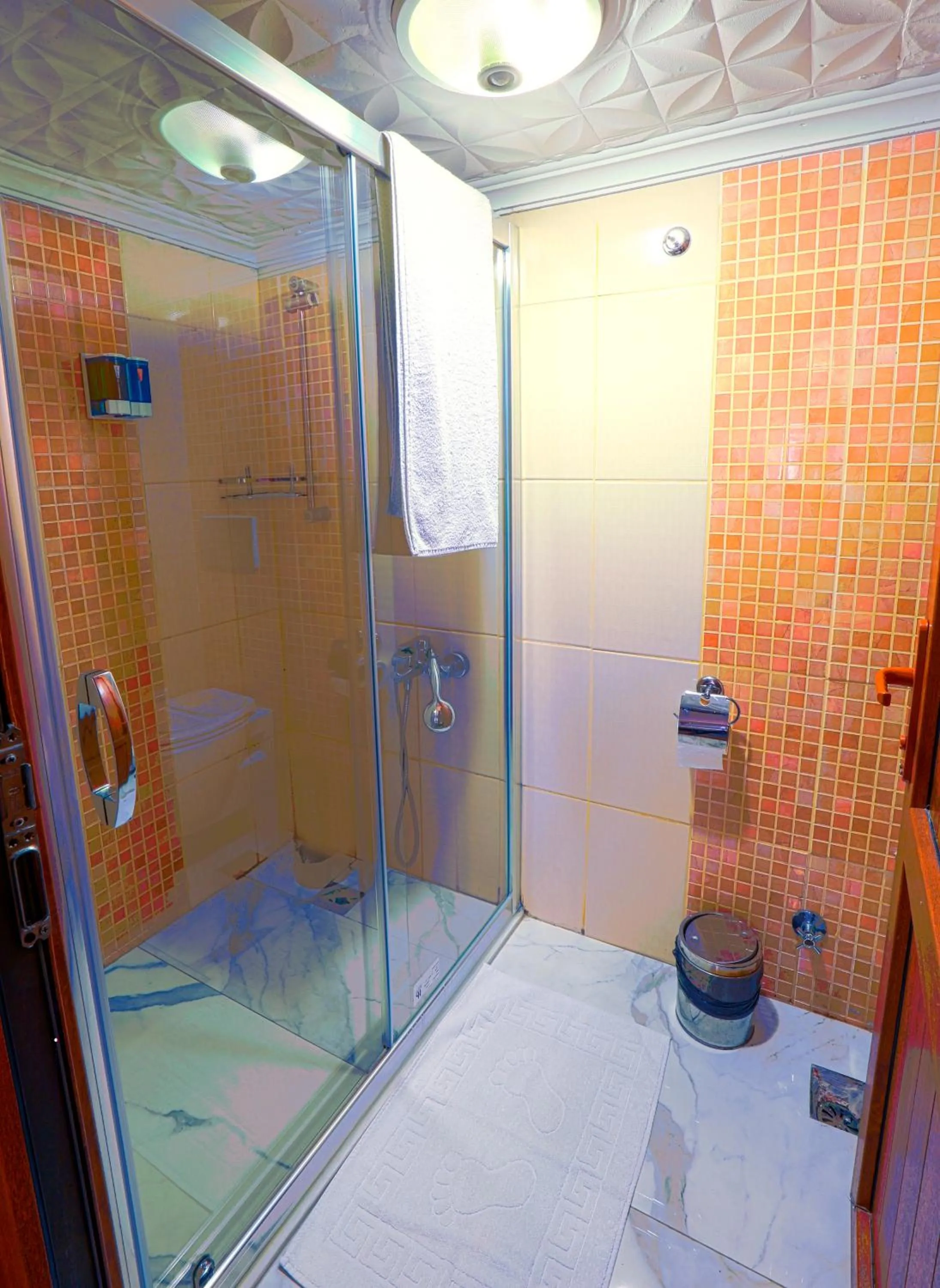 Shower in Kondoskali Hotel