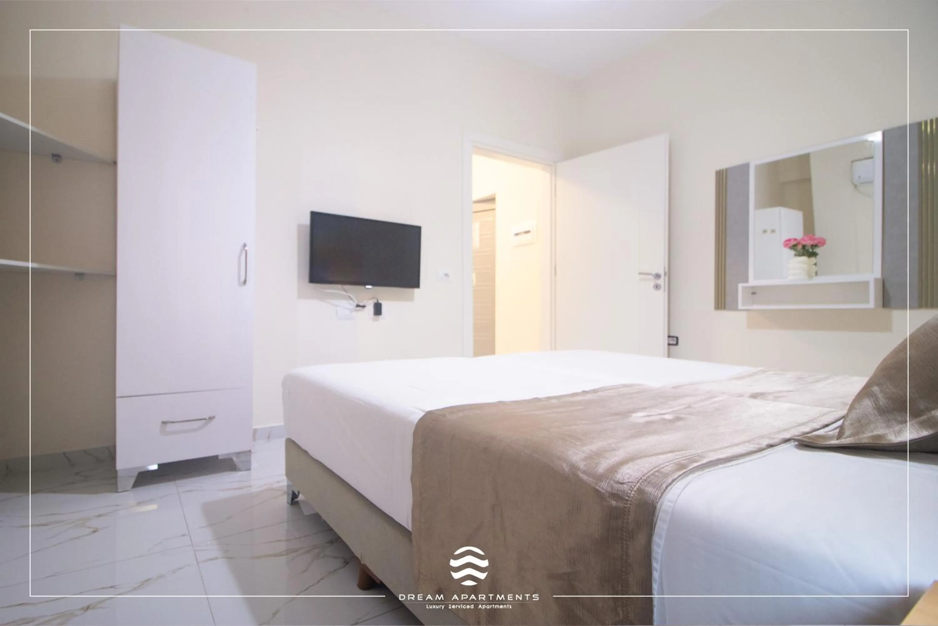 Bed in DREAM APARTMENTS Saranda