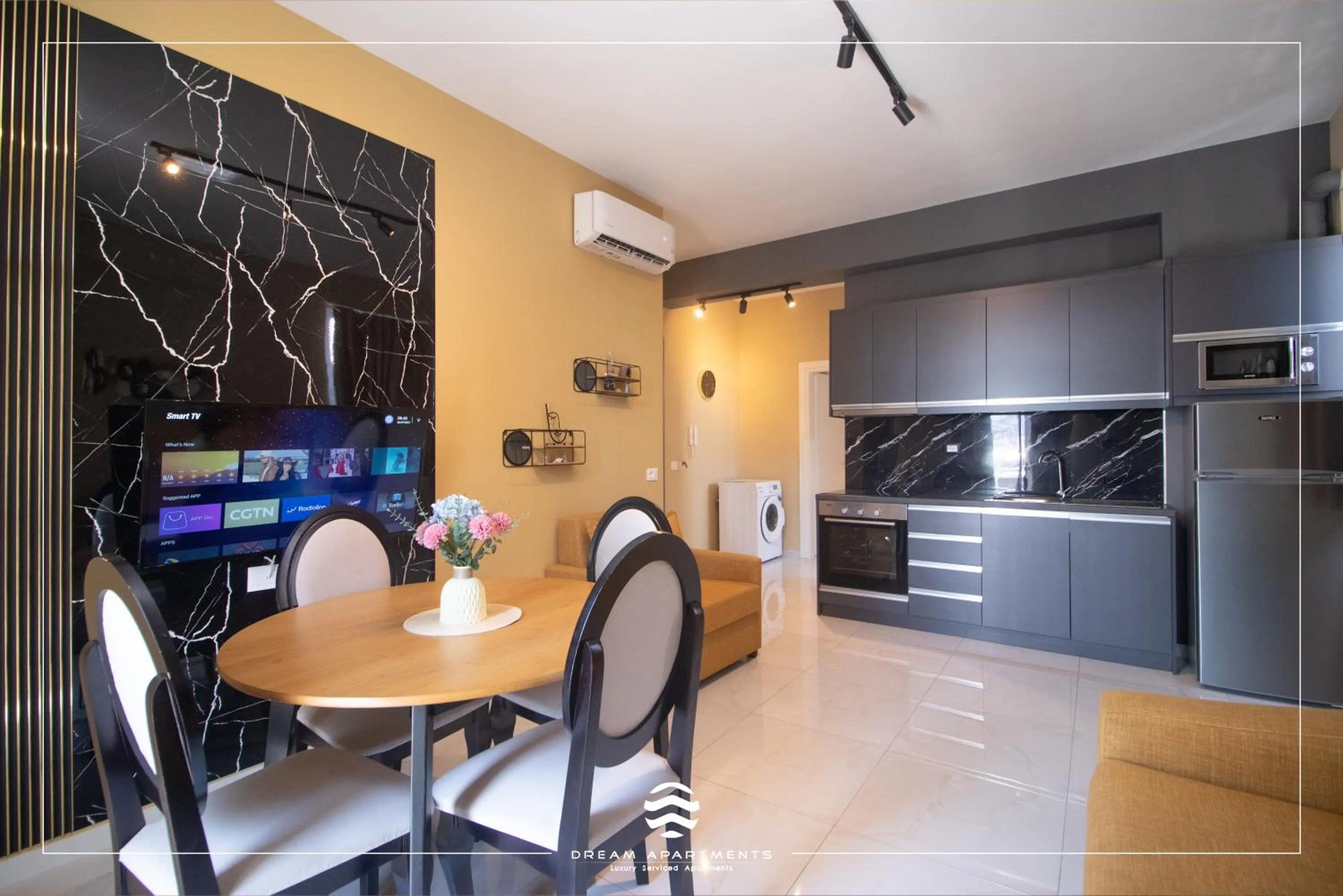 Living room in DREAM APARTMENTS Saranda