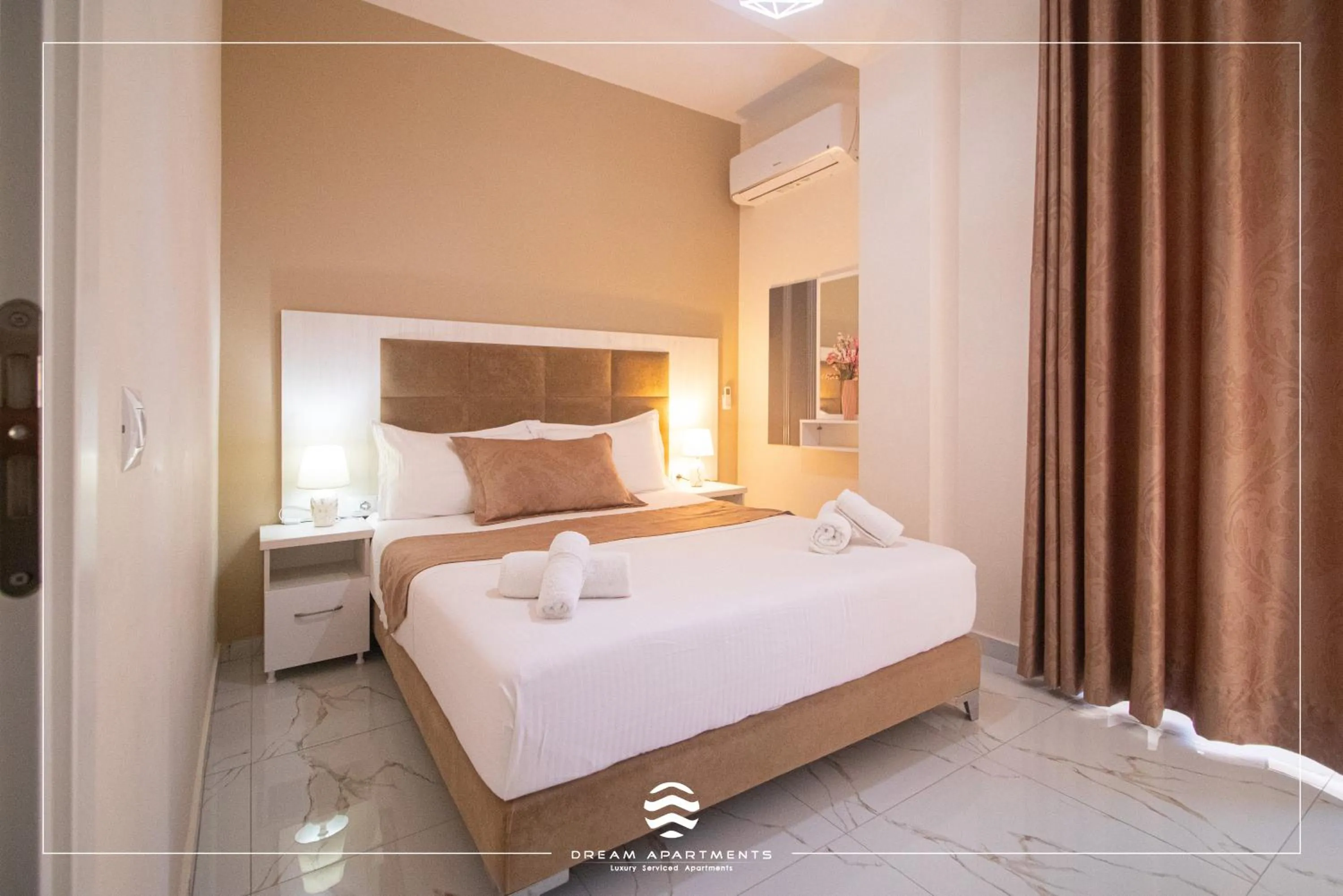 Bed in DREAM APARTMENTS Saranda