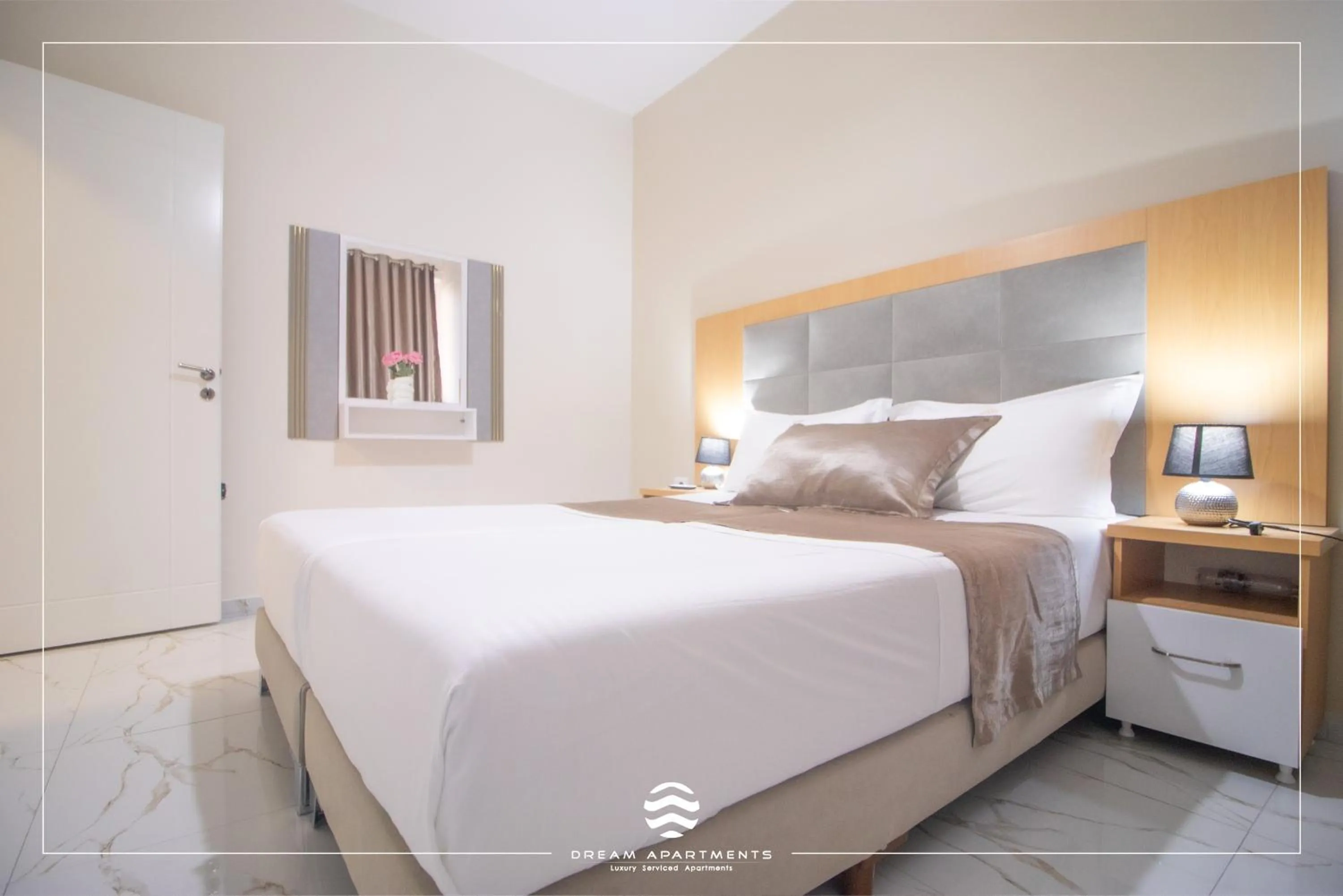 Bed in DREAM APARTMENTS Saranda