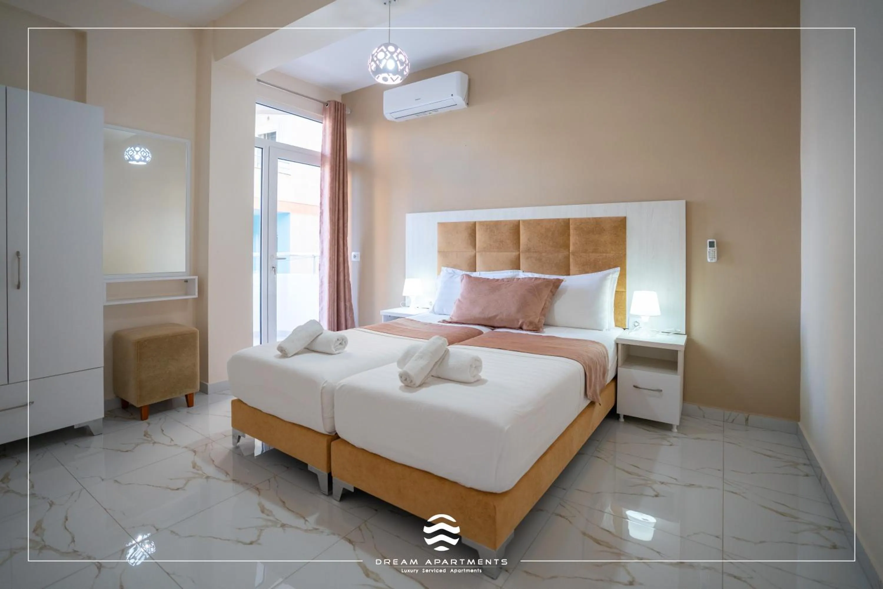 Bed in DREAM APARTMENTS Saranda