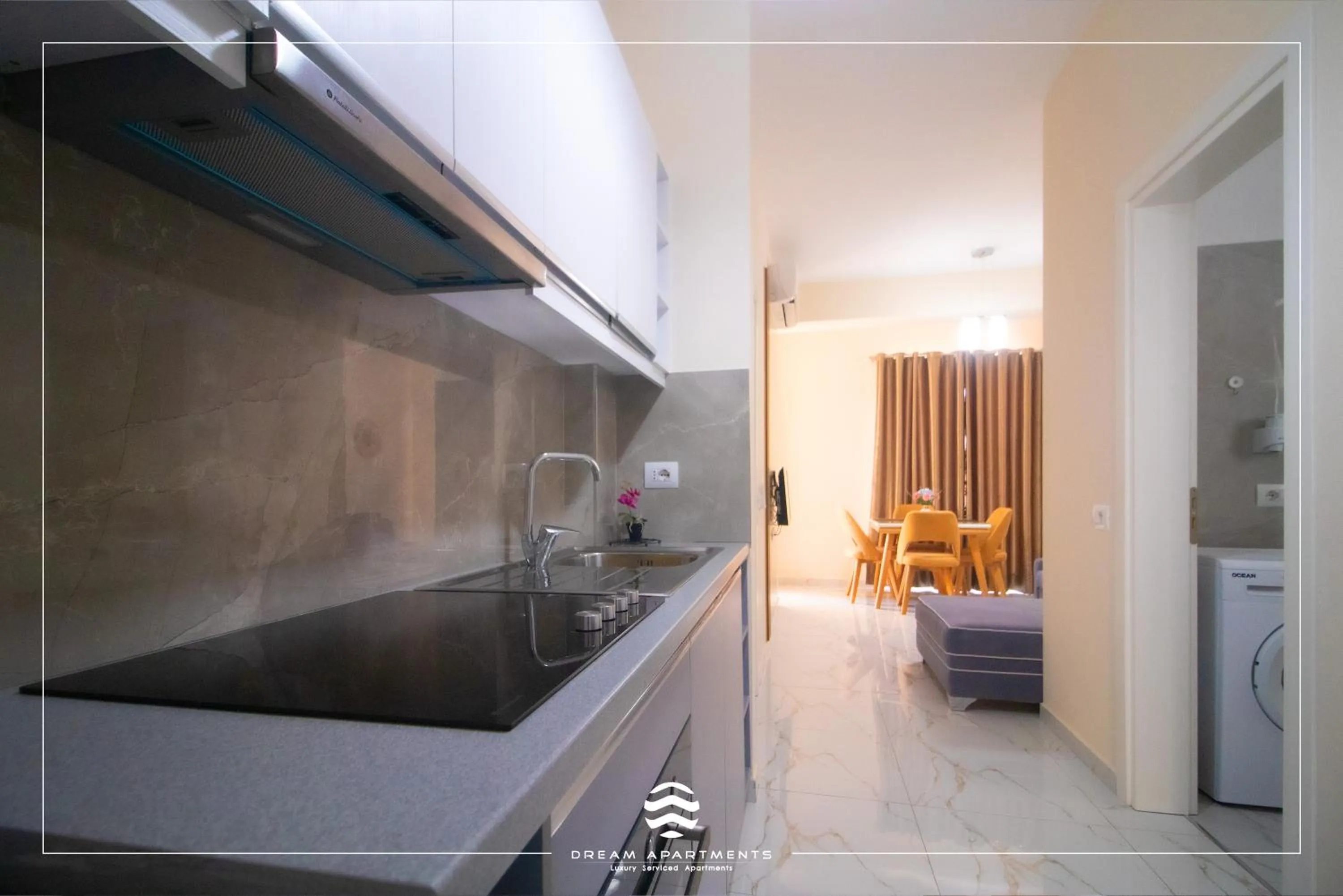 kitchen in DREAM APARTMENTS Saranda