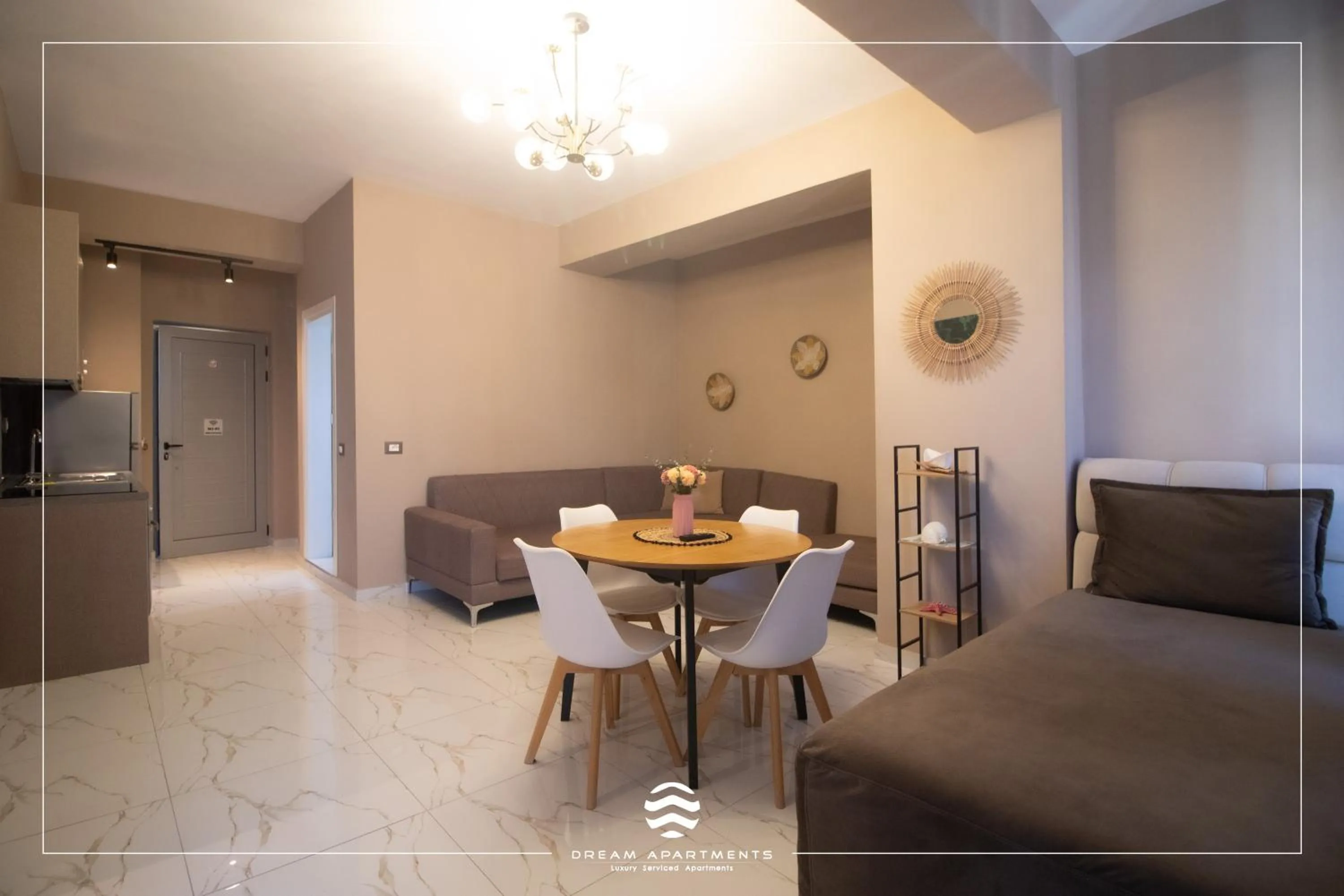 Living room in DREAM APARTMENTS Saranda