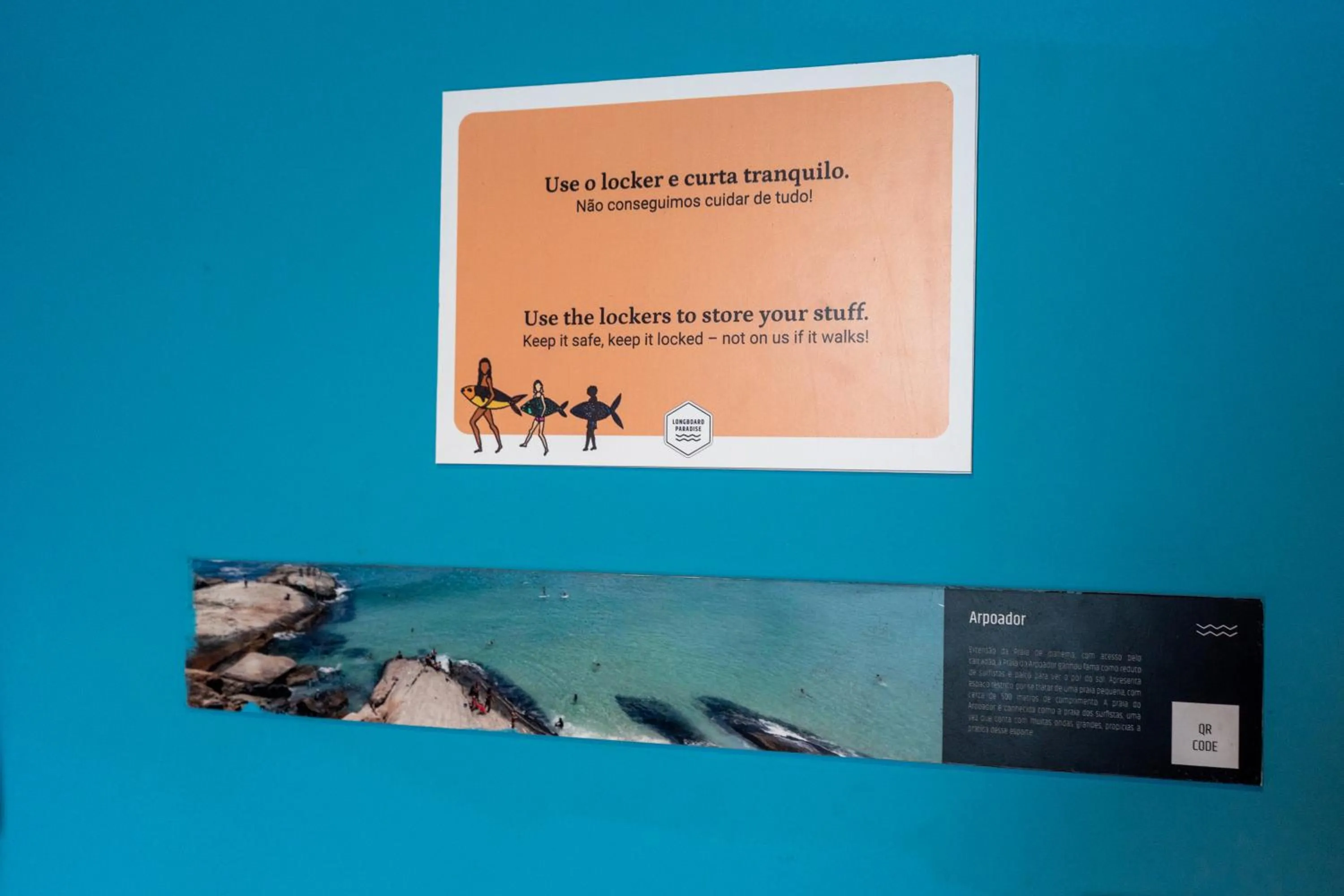 Logo/Certificate/Sign in Longboard Paradise Surf Club