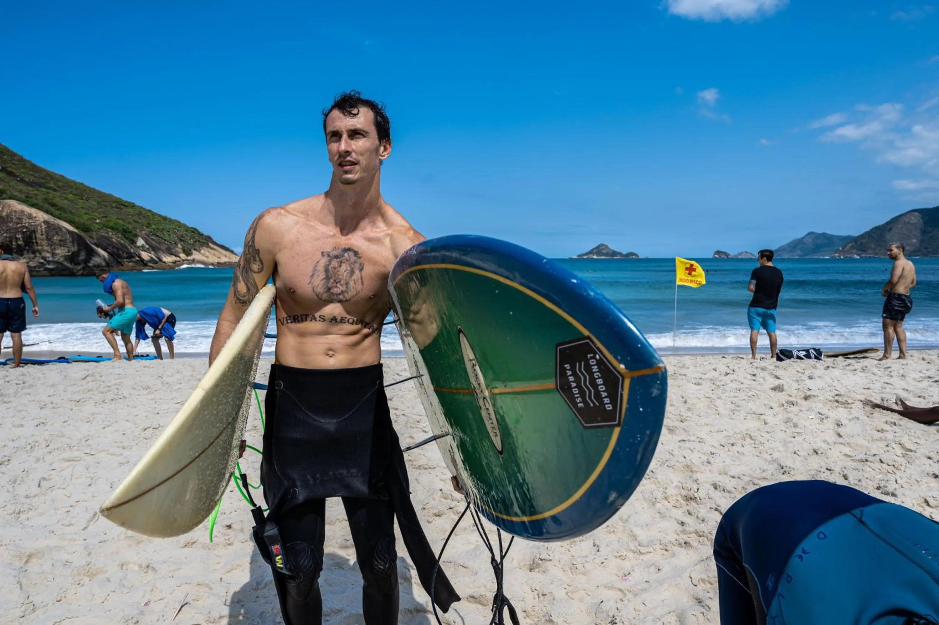 Day in Longboard Paradise Surf Club