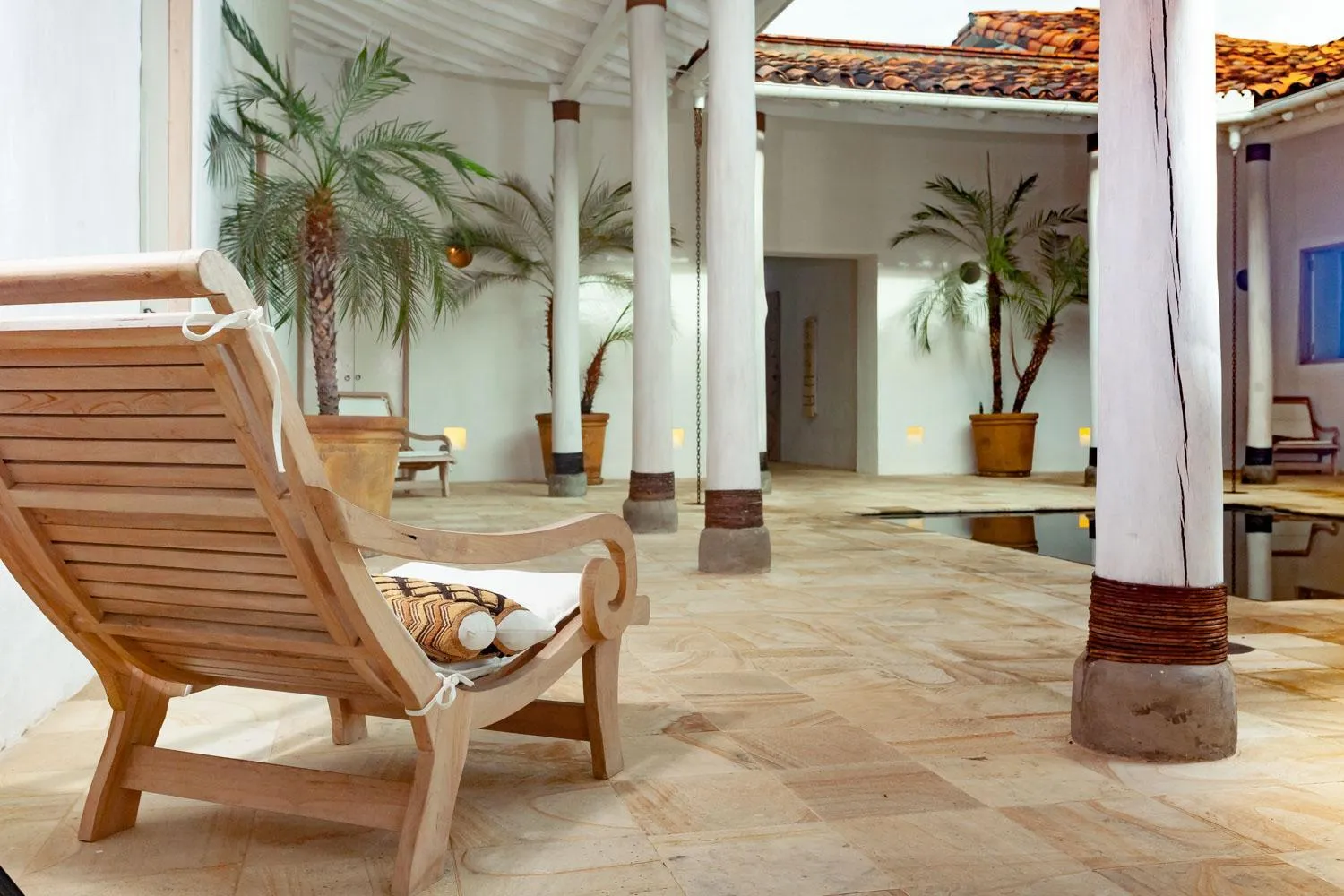 Patio in Casa Oniri Hotel Boutique