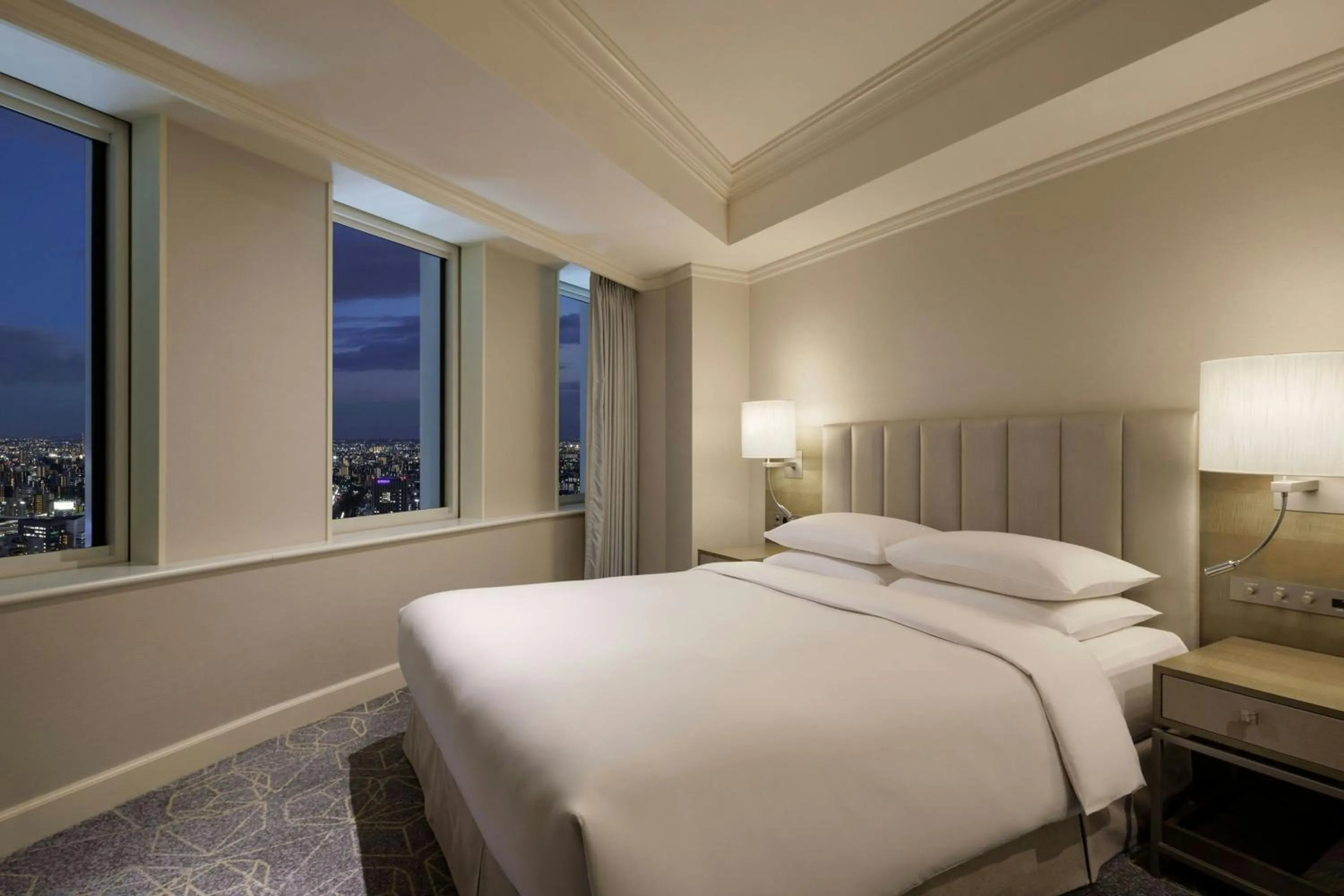 Photo of the whole room, Bed in Nagoya Marriott Associa Hotel