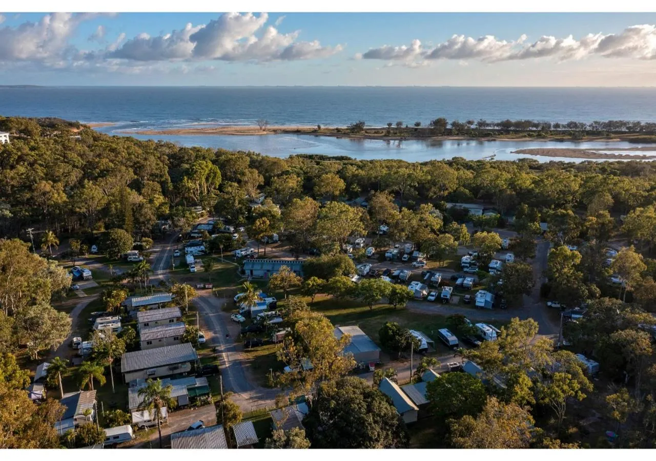 Bird's eye view in Discovery Parks - Tannum Sands