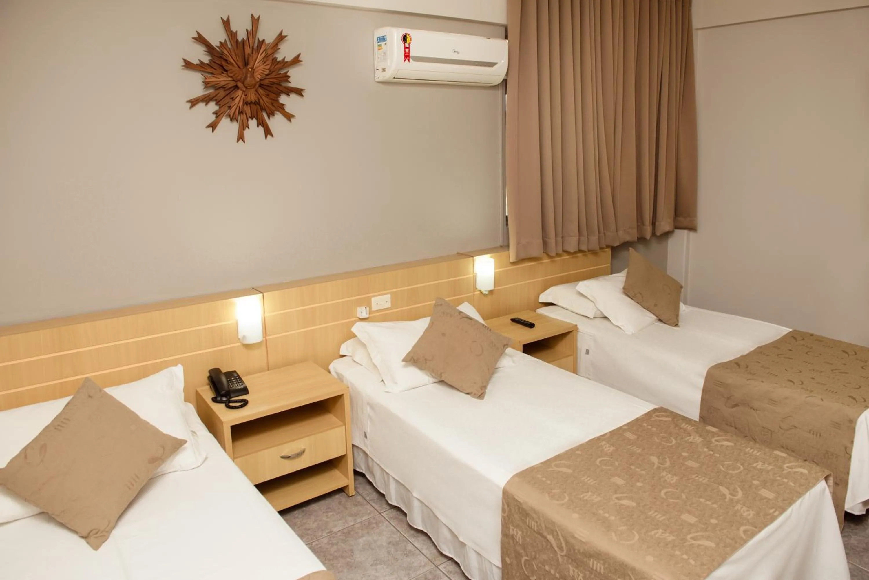 Bed in River Palace Hotel