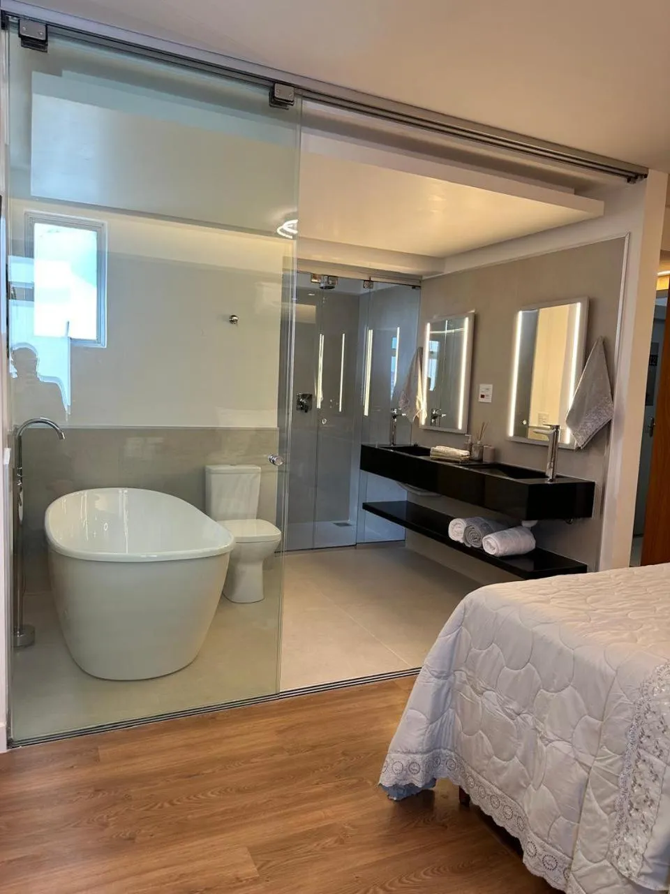 Bed in River Palace Hotel