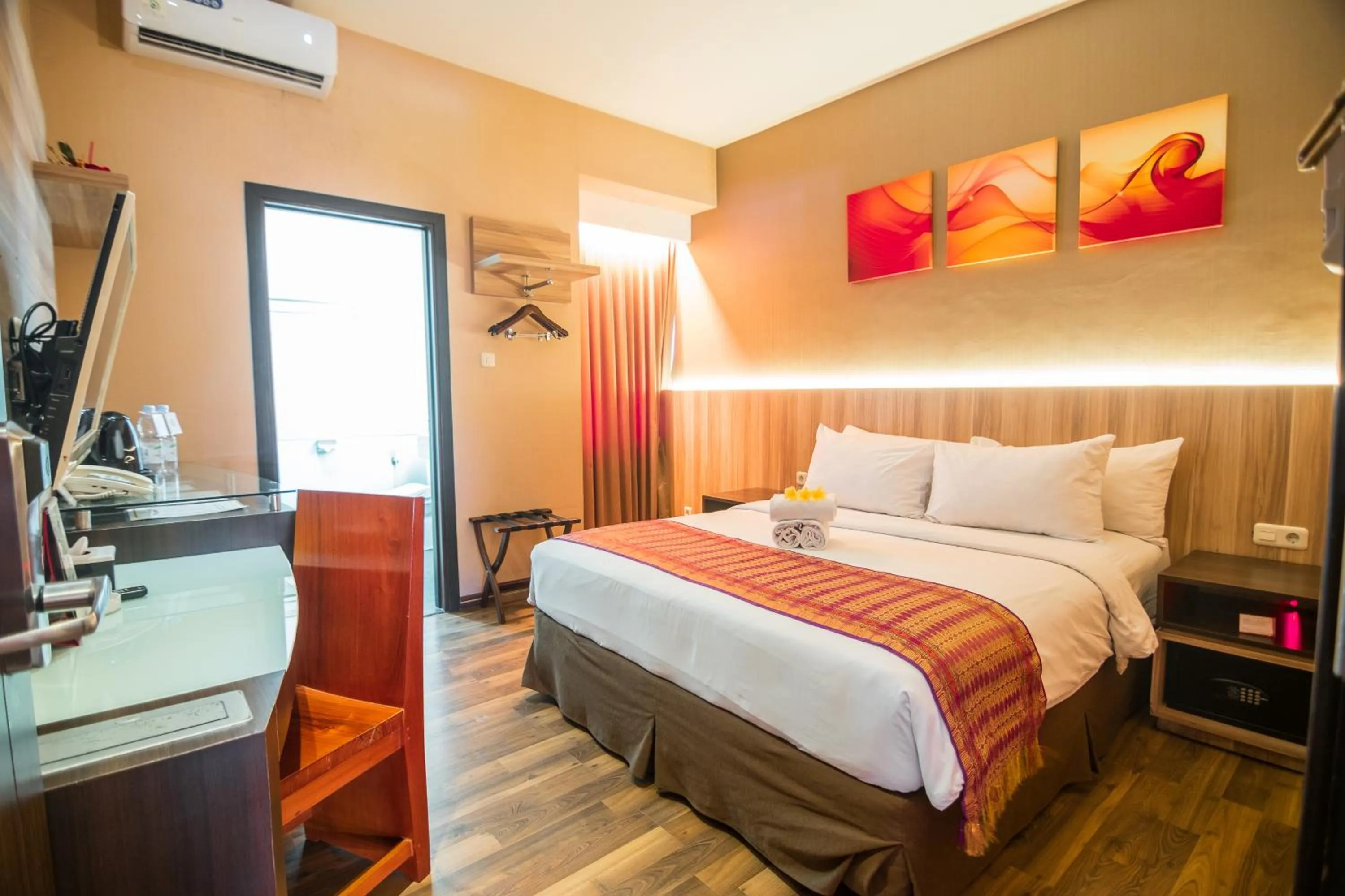 Bed in Oxville Hotel