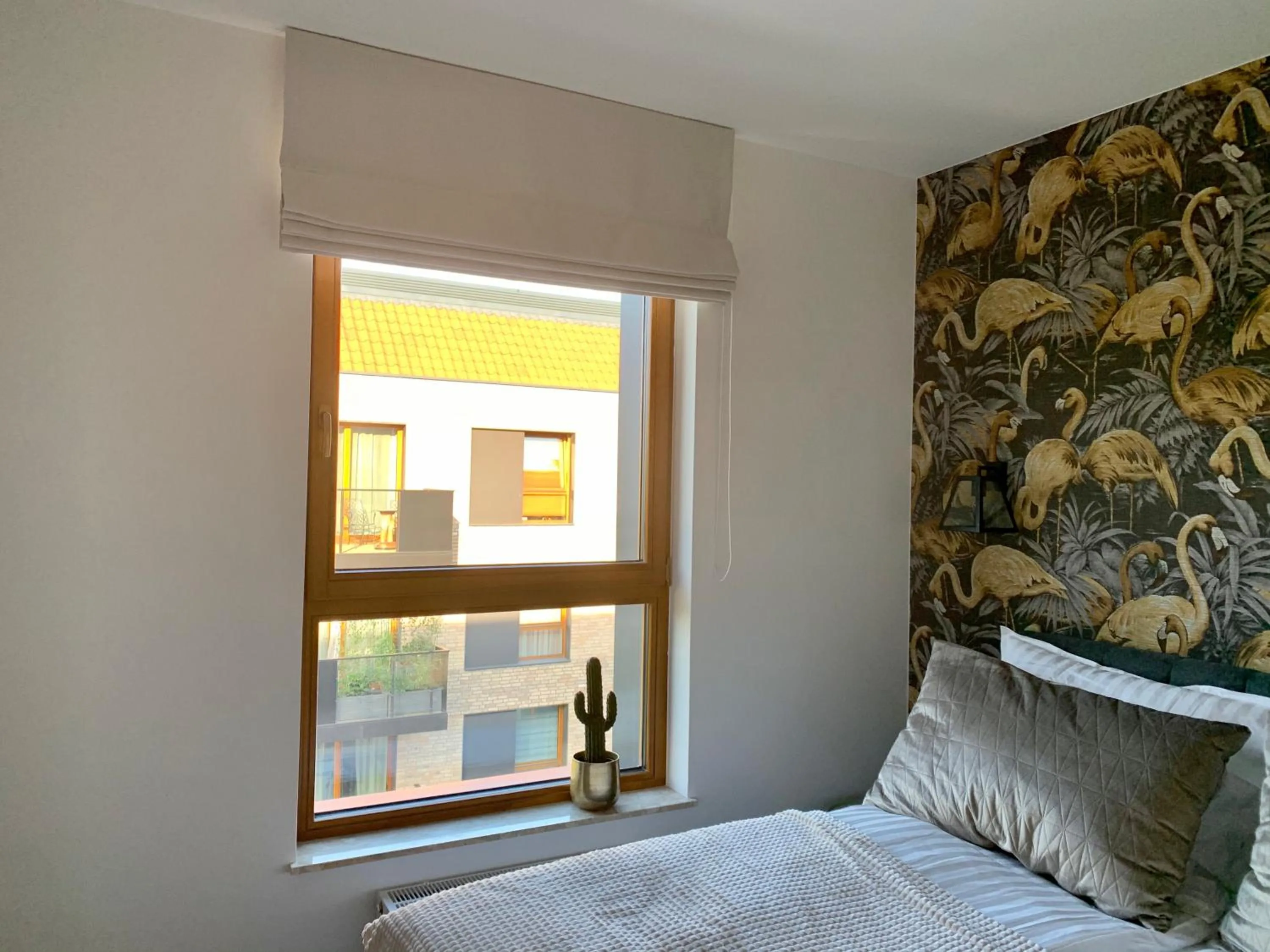 Bed in Baltic Riviera Apartments - Garden Sanctuary Retreat