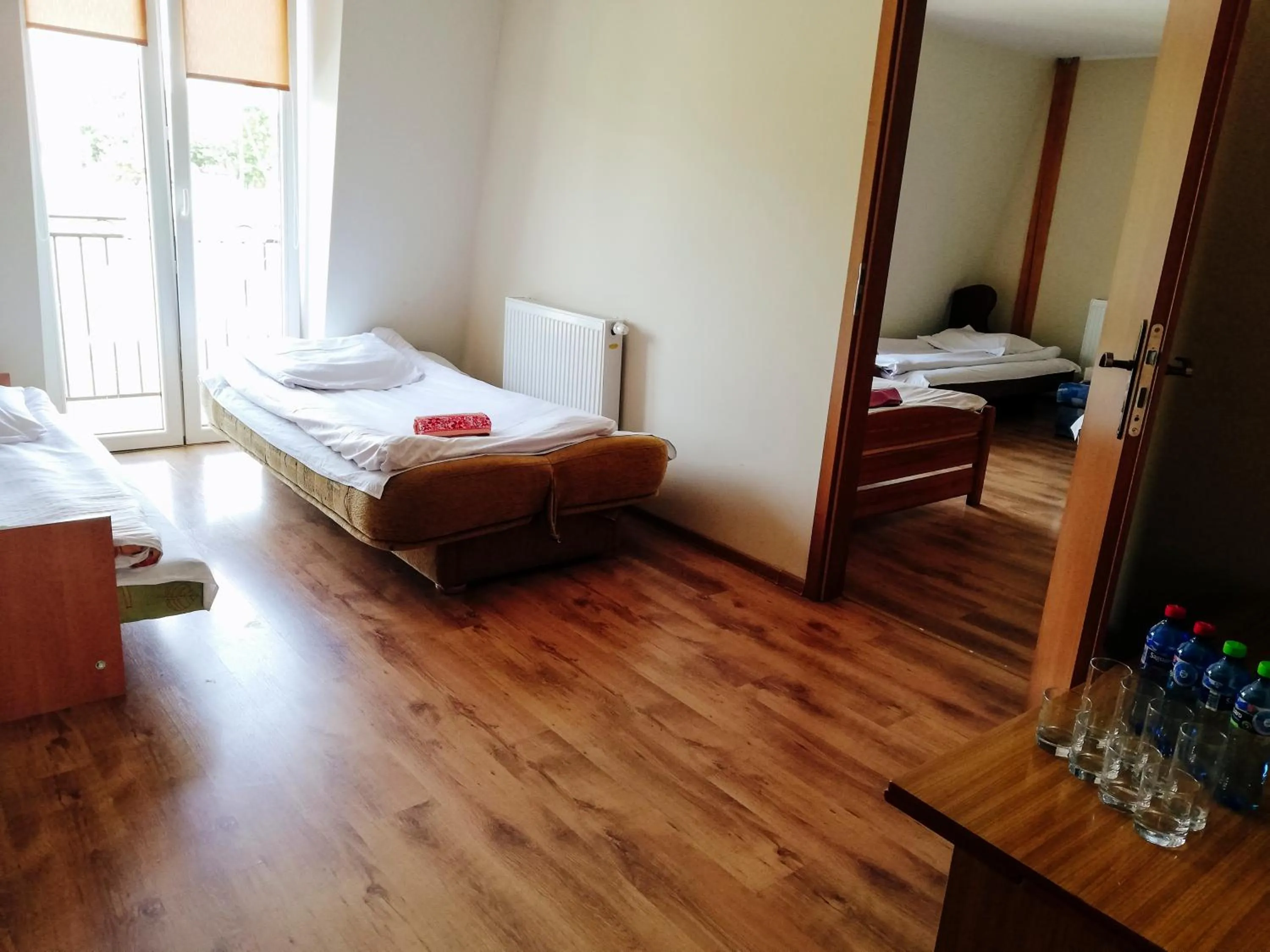 Bed in Zajazd Dolina Sadosiów