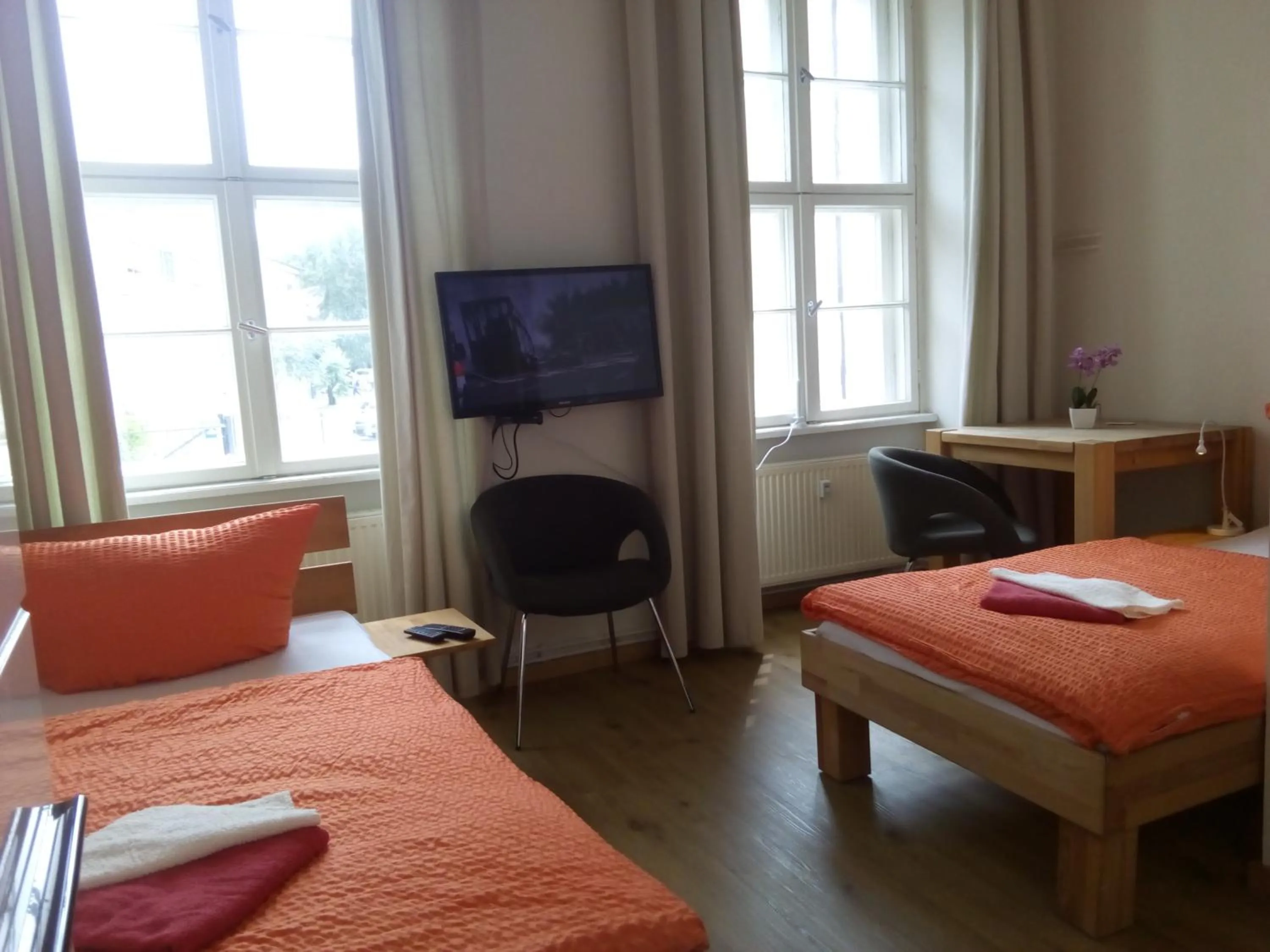 Photo of the whole room, Bed in Apartmentpension am Stadtschloss