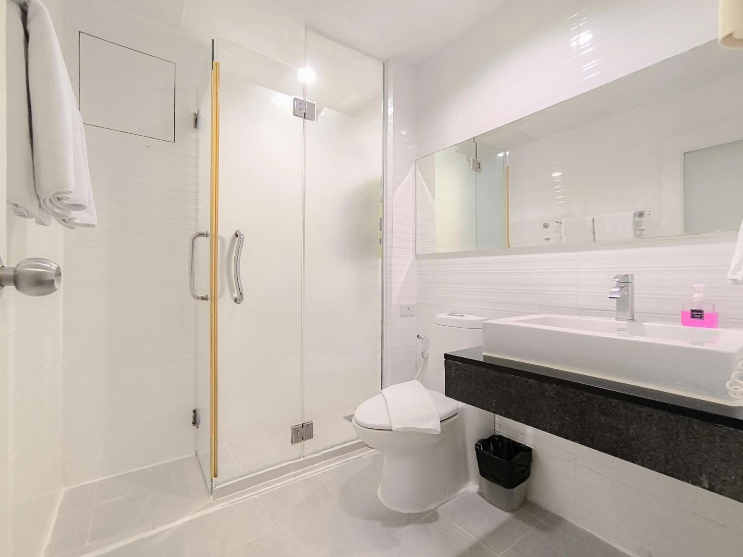 Shower in Citin Sukhumvit 11 Nana Bangkok by Compass Hospitality
