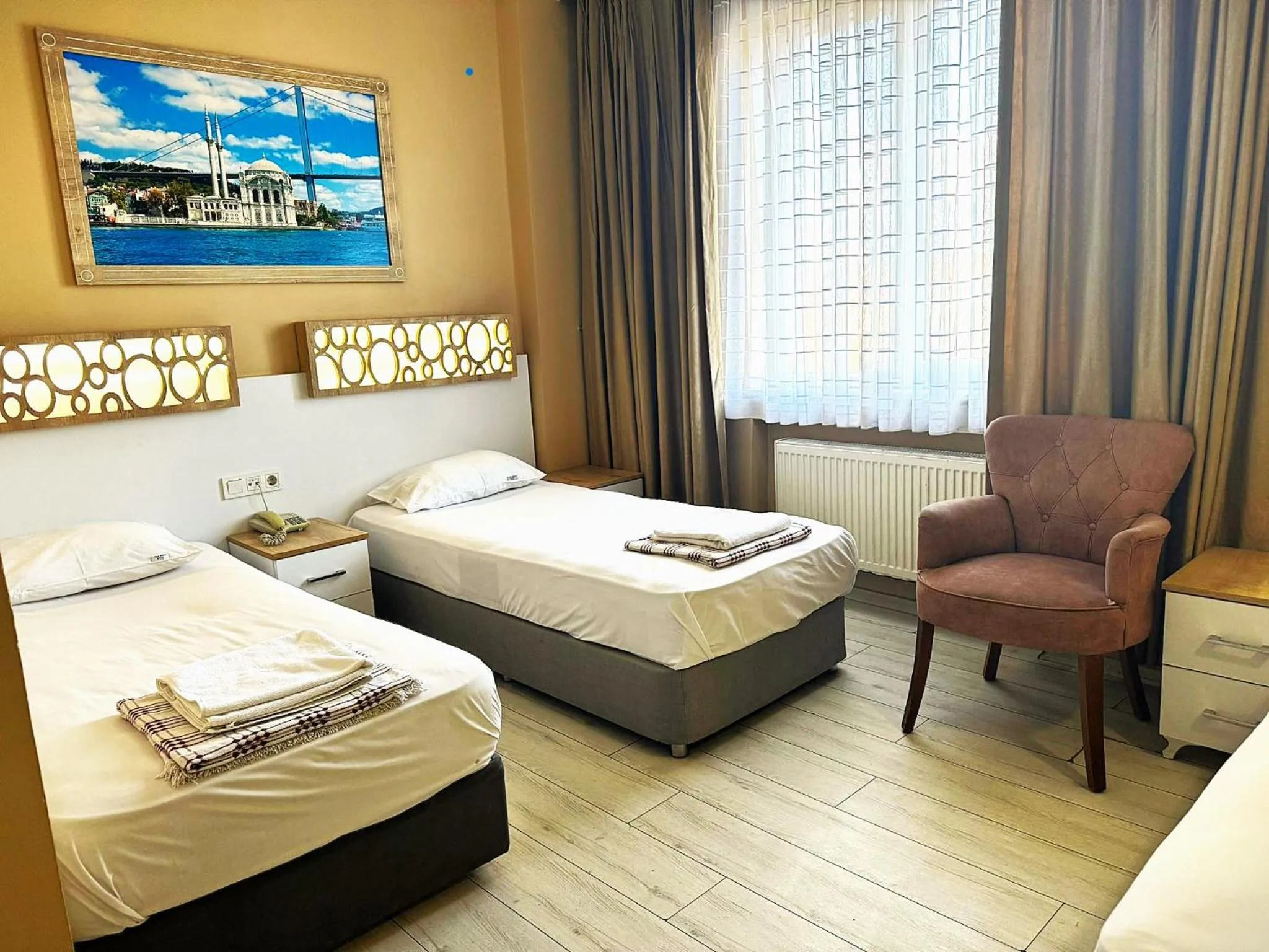 Photo of the whole room, Bed in GRAND VATAN HOTEL