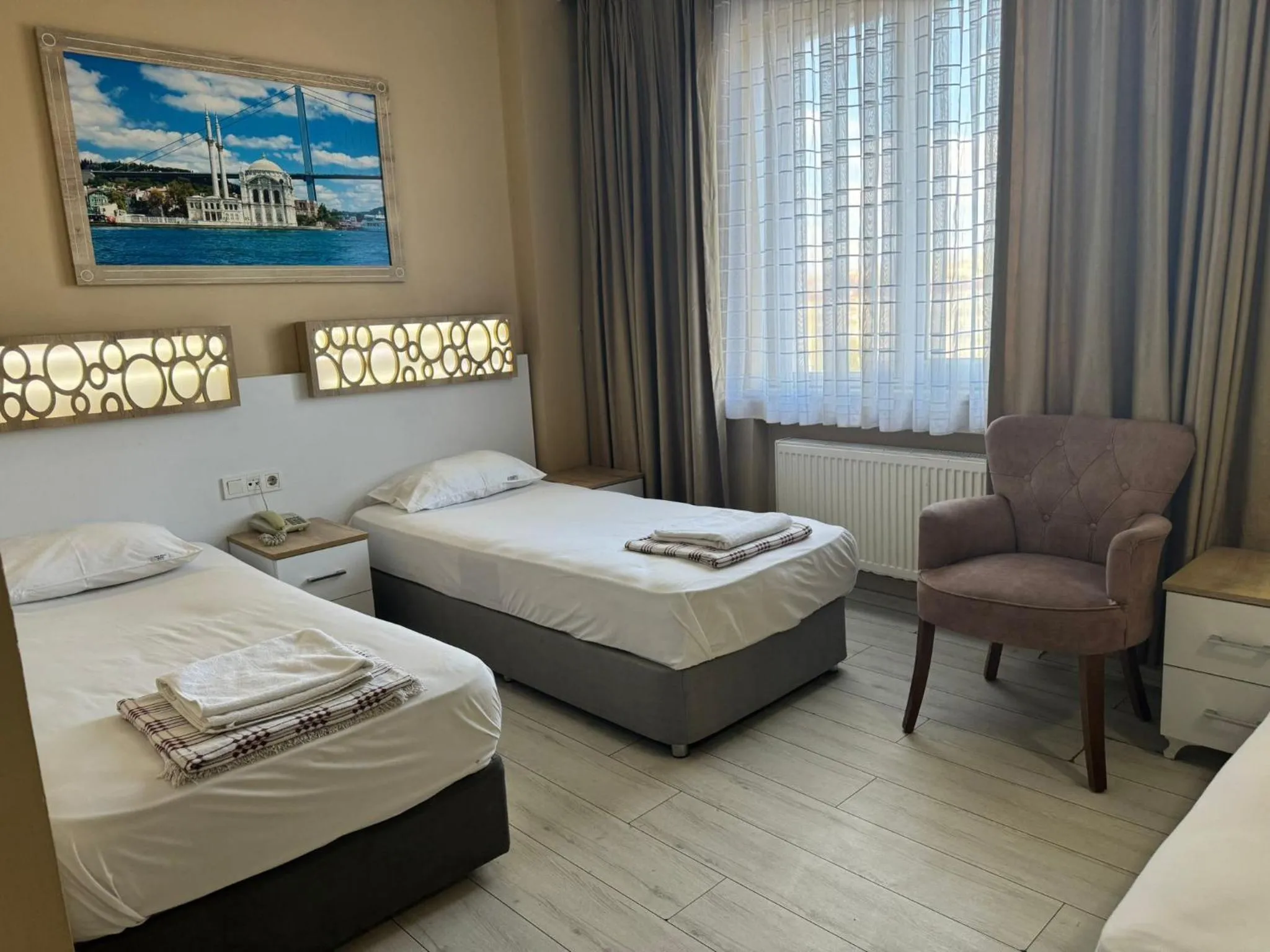 Bed in GRAND VATAN HOTEL